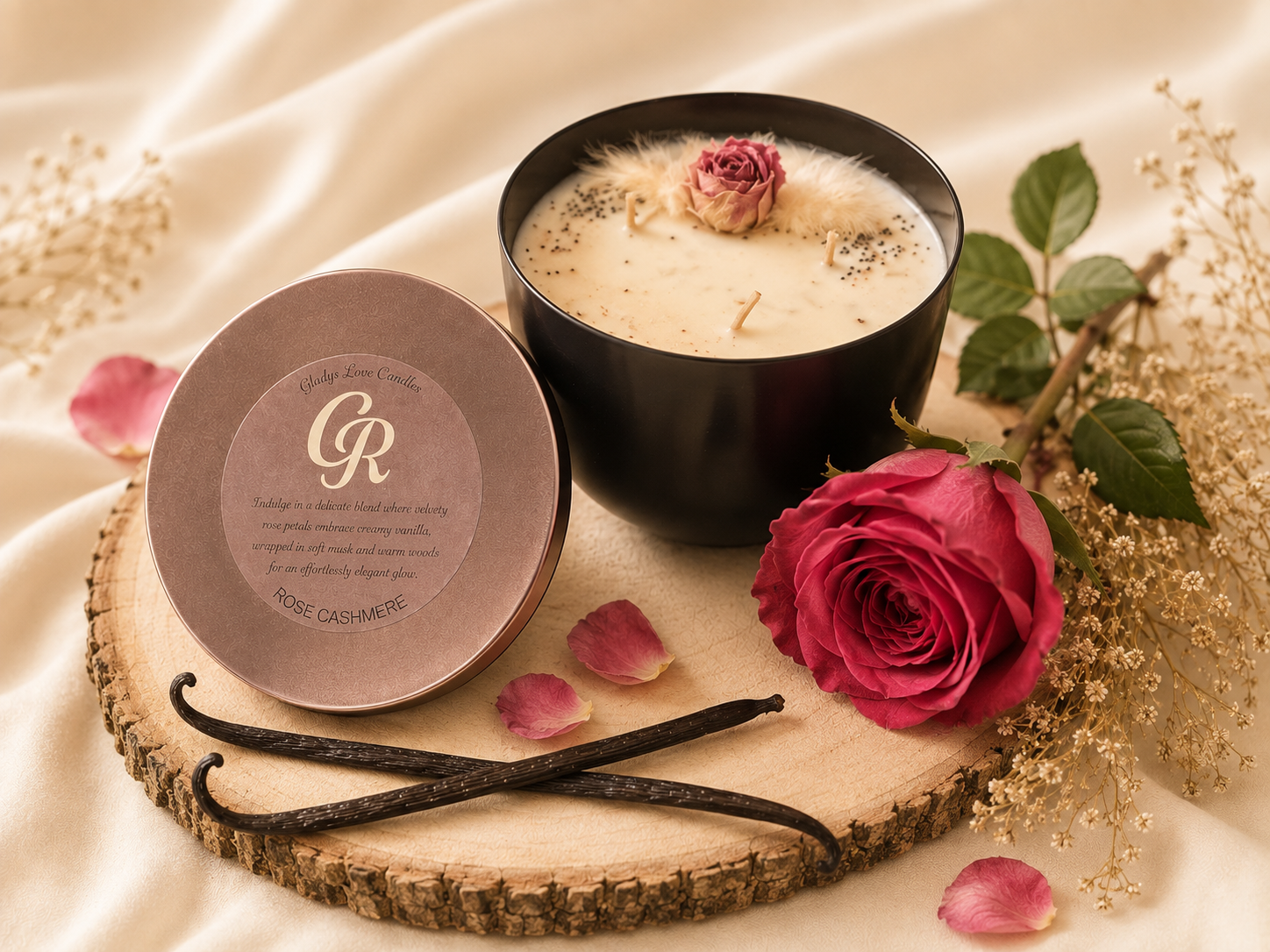 GladysLove Handcrafted 17oz Candles