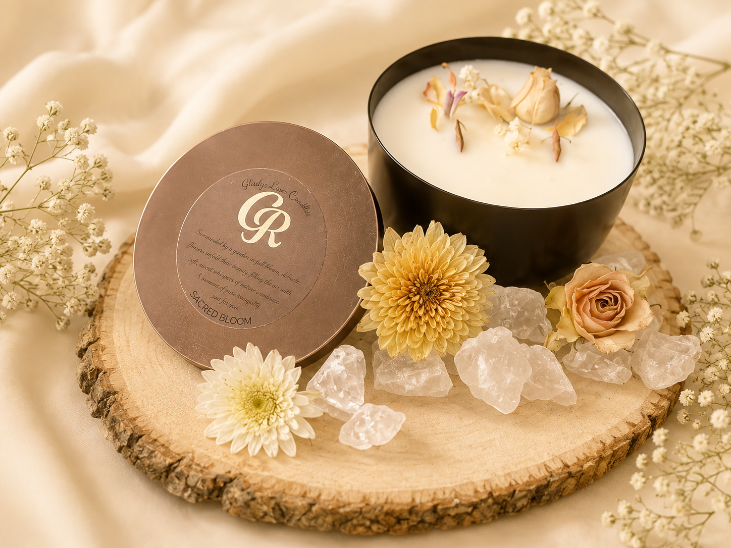 GladysLove Handcrafted 17oz Candles