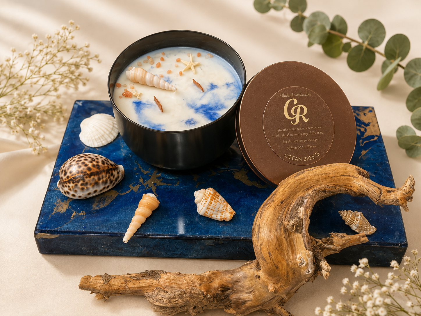 GladysLove Handcrafted 17oz Candles