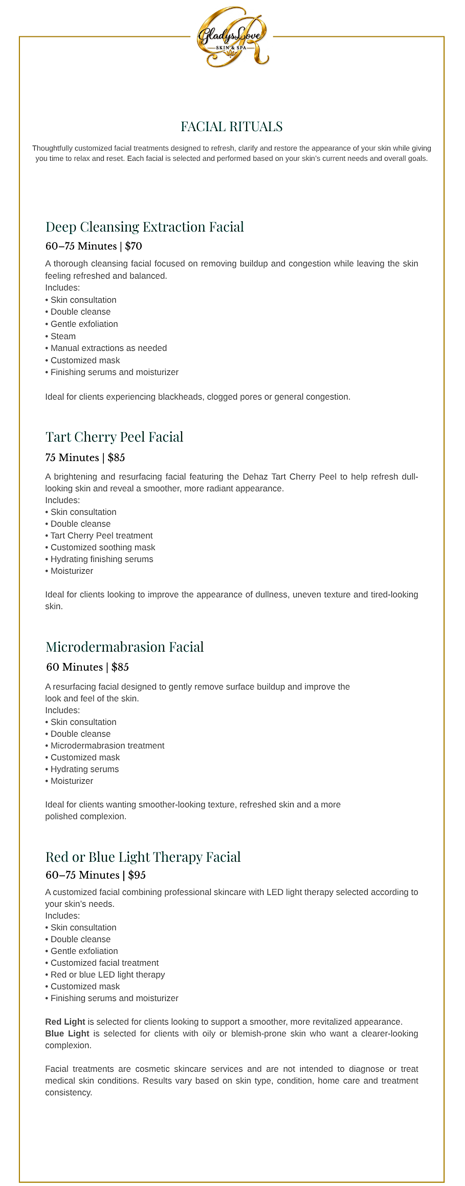 Facials In Port Saint Lucie, FL