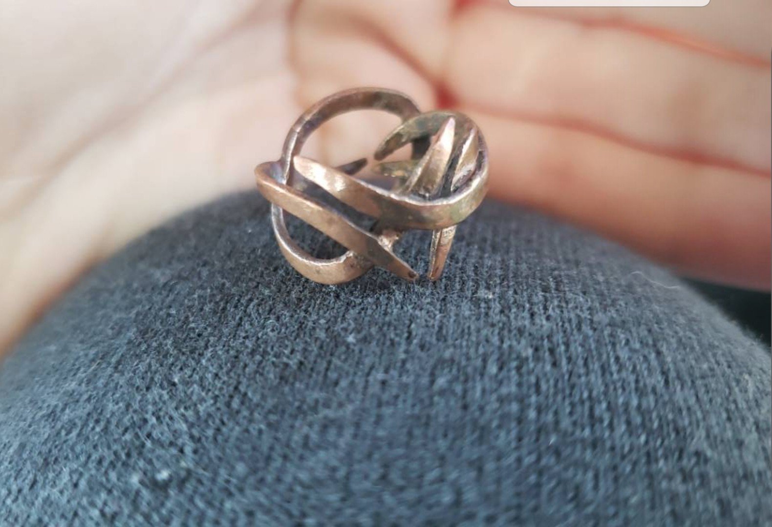 Copper Branch Ring