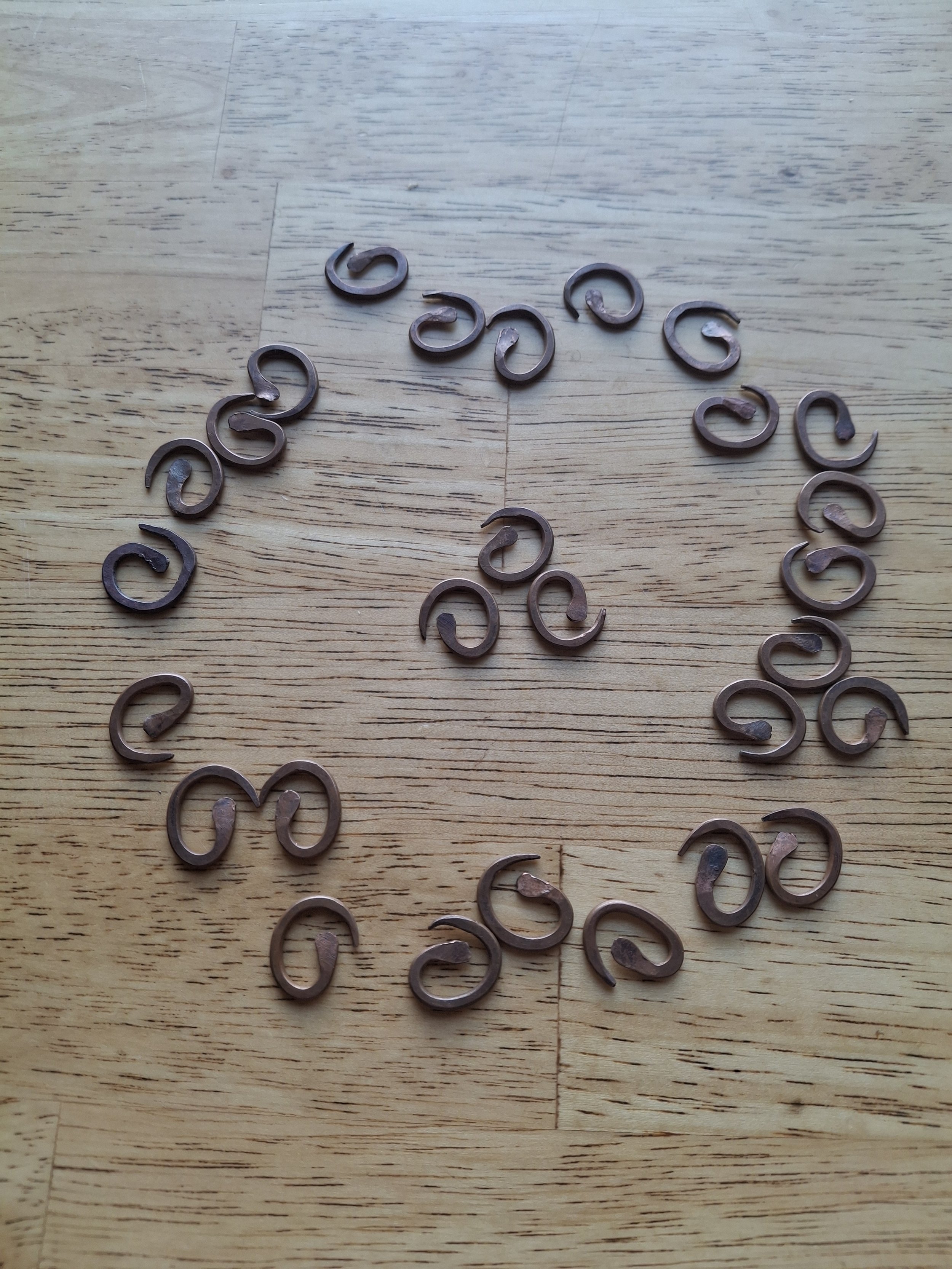Copper Stitch Markers