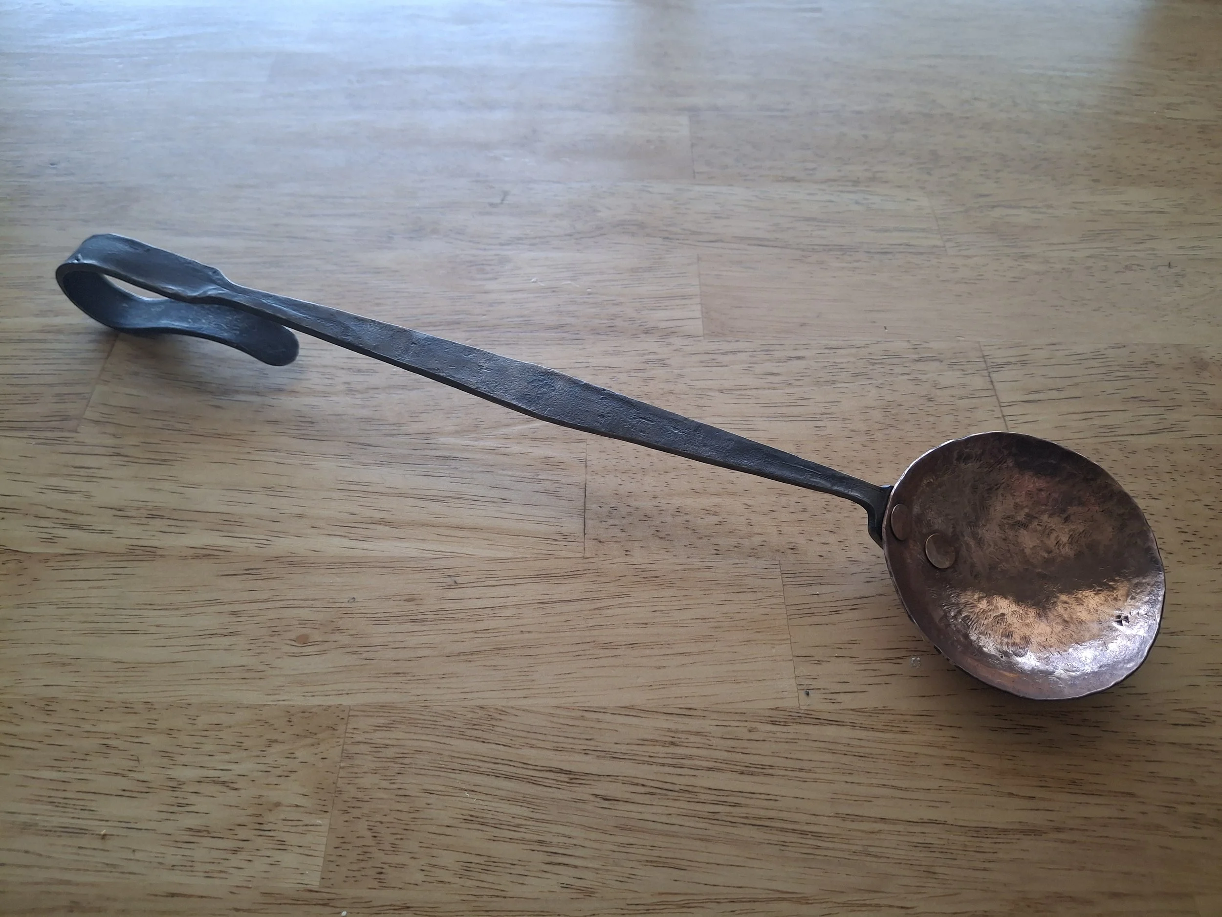Spoon with Copper Bowl