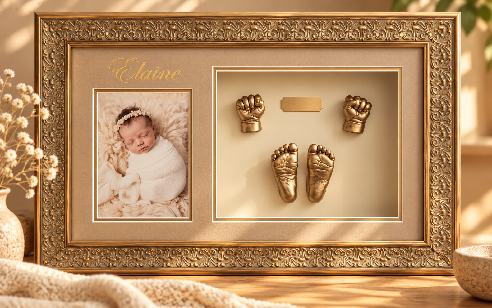 Newborn Girl Frame