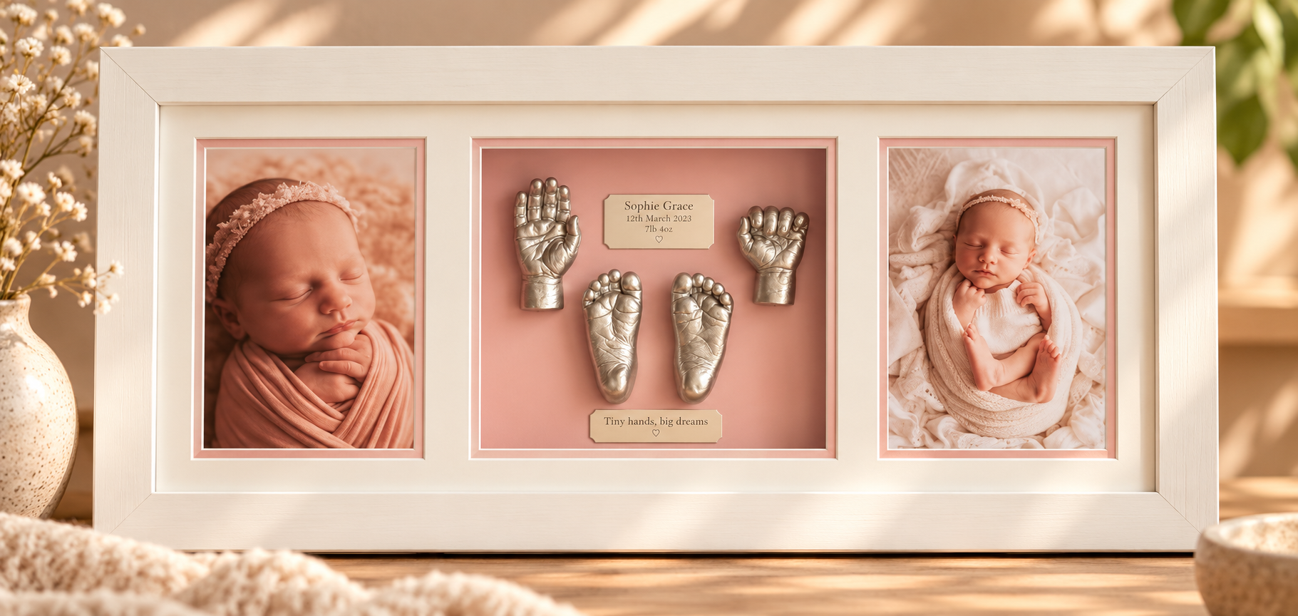 Newborn Girl Frame