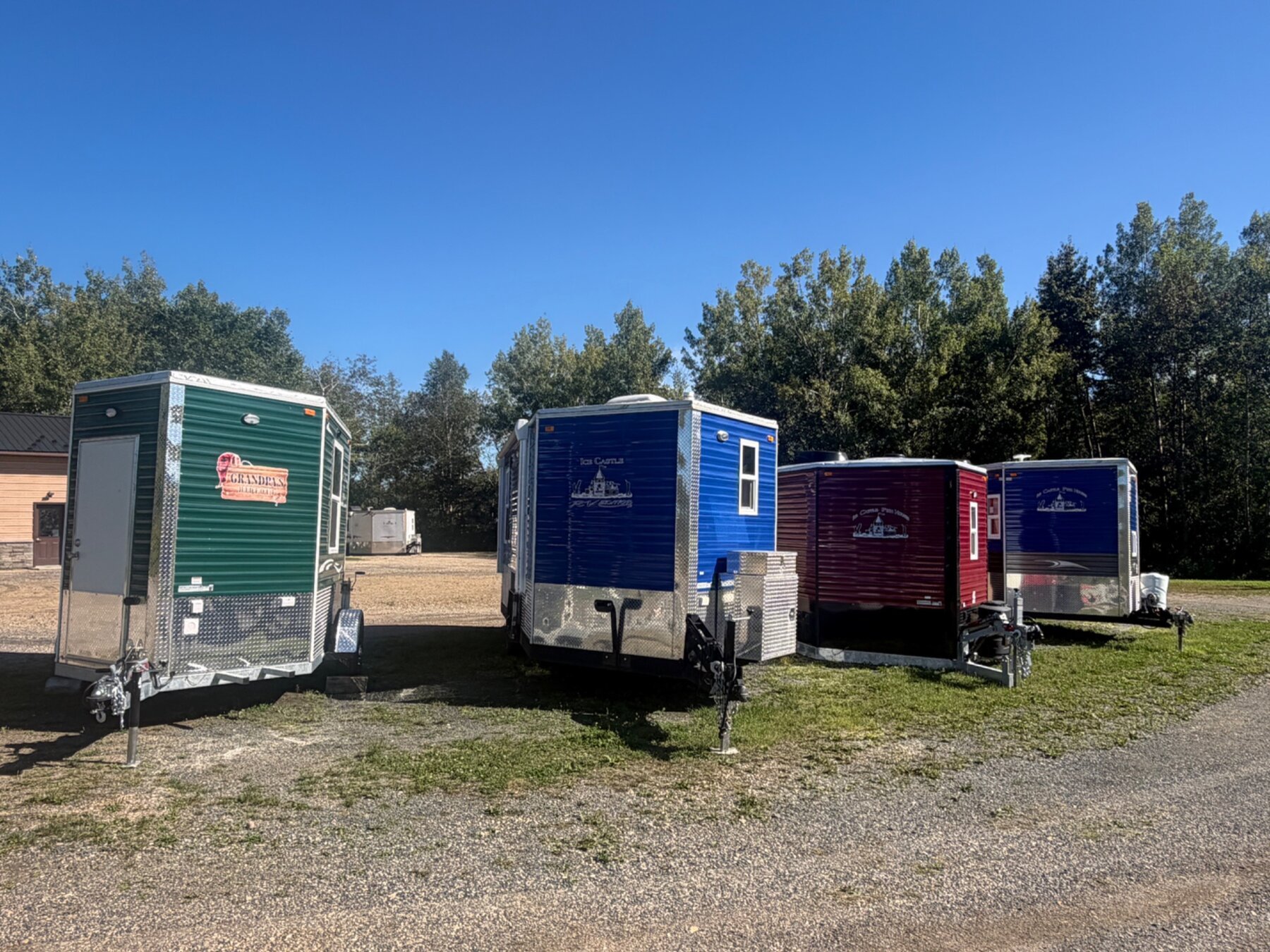 Ice Castle fish houses available at North Country Outdoors in Blackduck, Minnesota