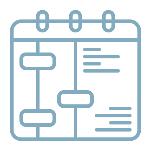 Consistency icon representing reliable scheduled commercial cleaning service.