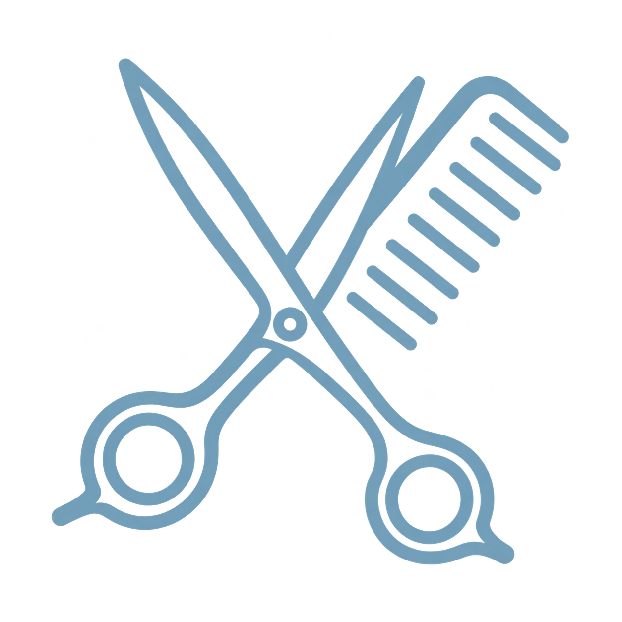 Salon and spa commercial cleaning icon.