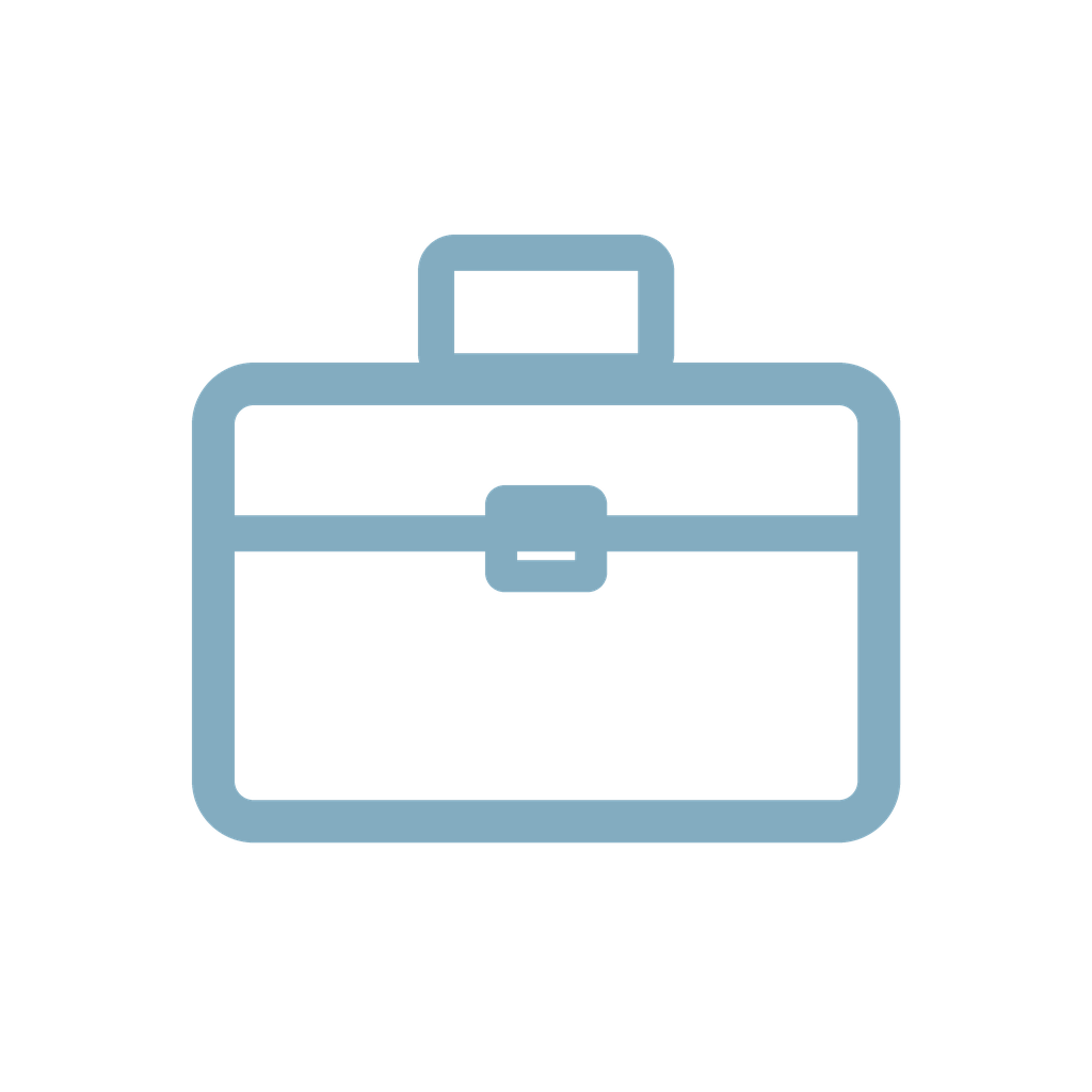 Professional office icon representing commercial businesses.
