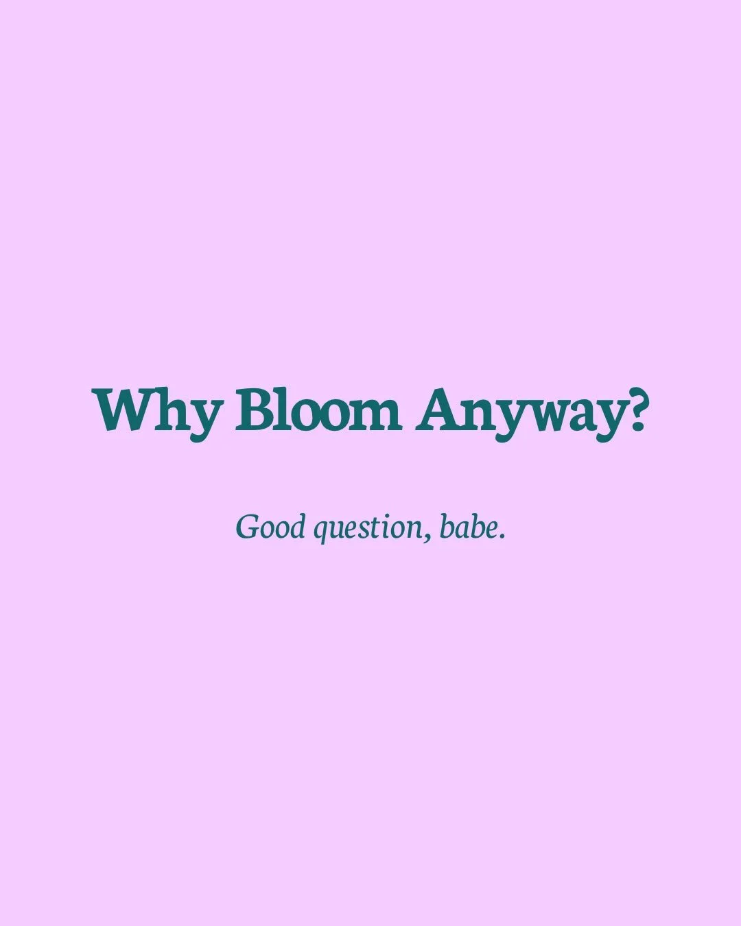 If you see this, go drink some water, babes.💧 
We need to be hydrated to bloom.🌷 

I&rsquo;ve got 6 spots left for my Midweek Bloom, I&rsquo;d love you to be there 💖

#brisbane #bloomanyway #smallbusiness
