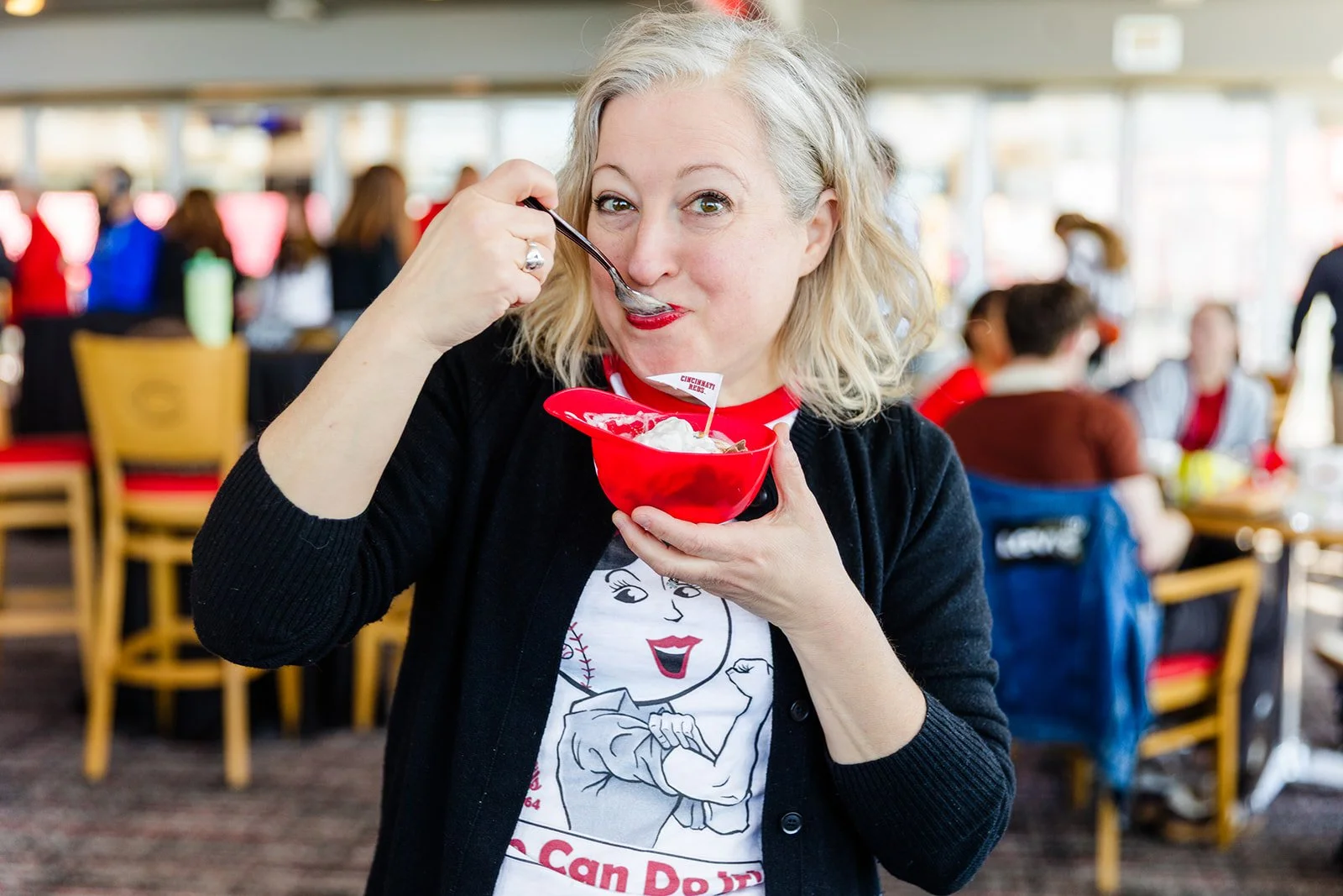 Tricia Suit: Baby Ruth Sundae