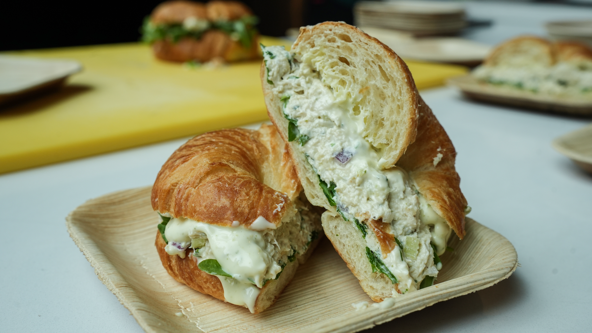 Pesto Chicken Salad Sandwich