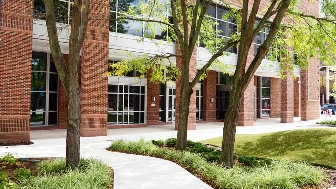 The Refreshed North Plaza