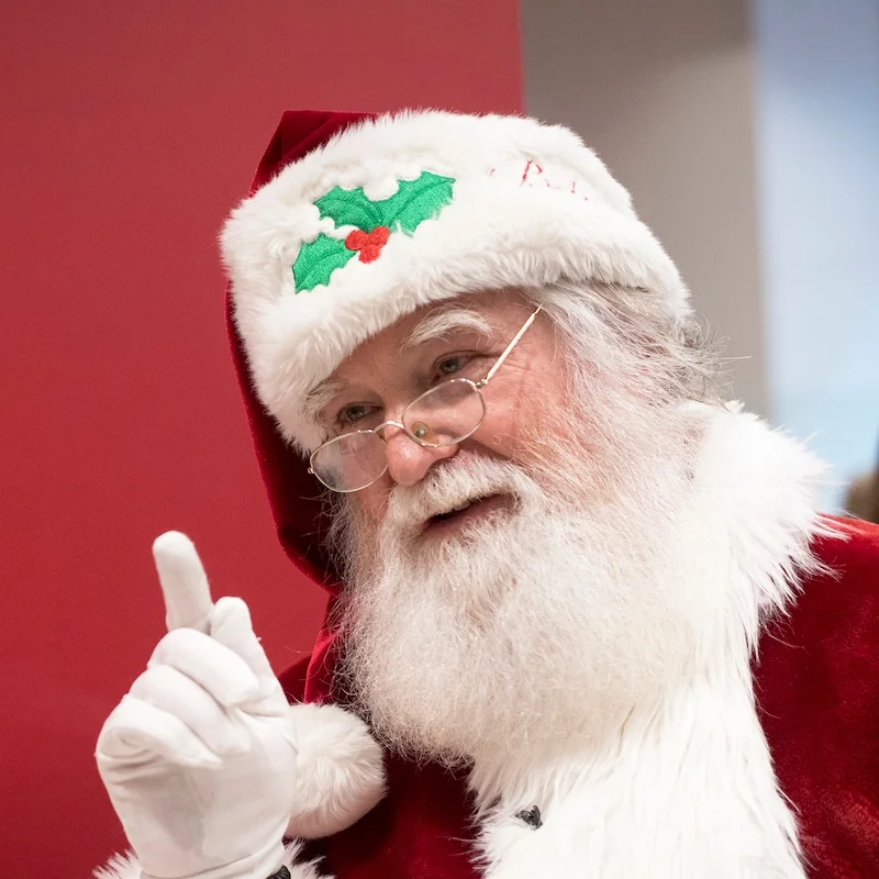 A Coke &amp; Conversation with Santa