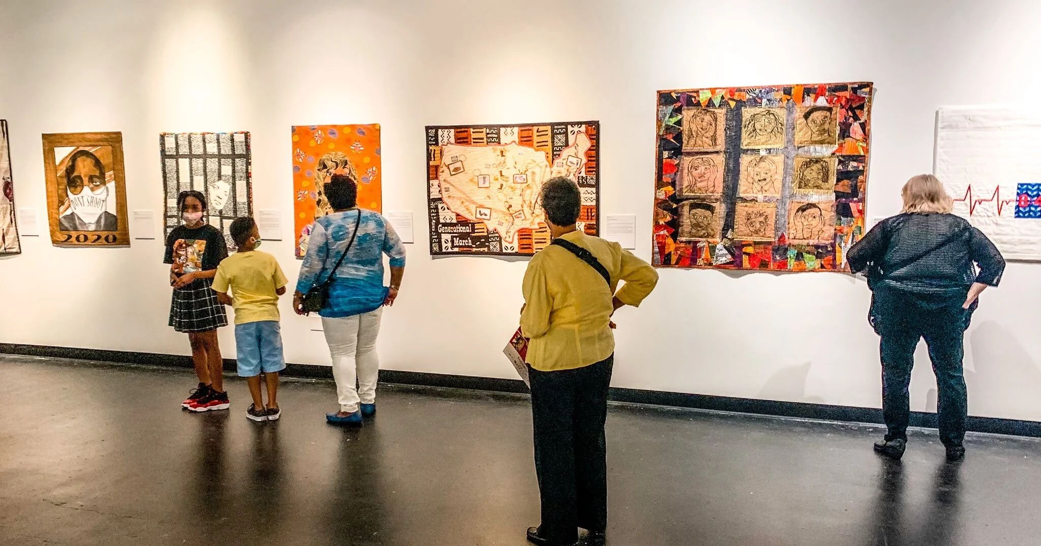 Truth and Reconciliation Visual Art Exhibition at the National Underground Railroad Freedom Center.