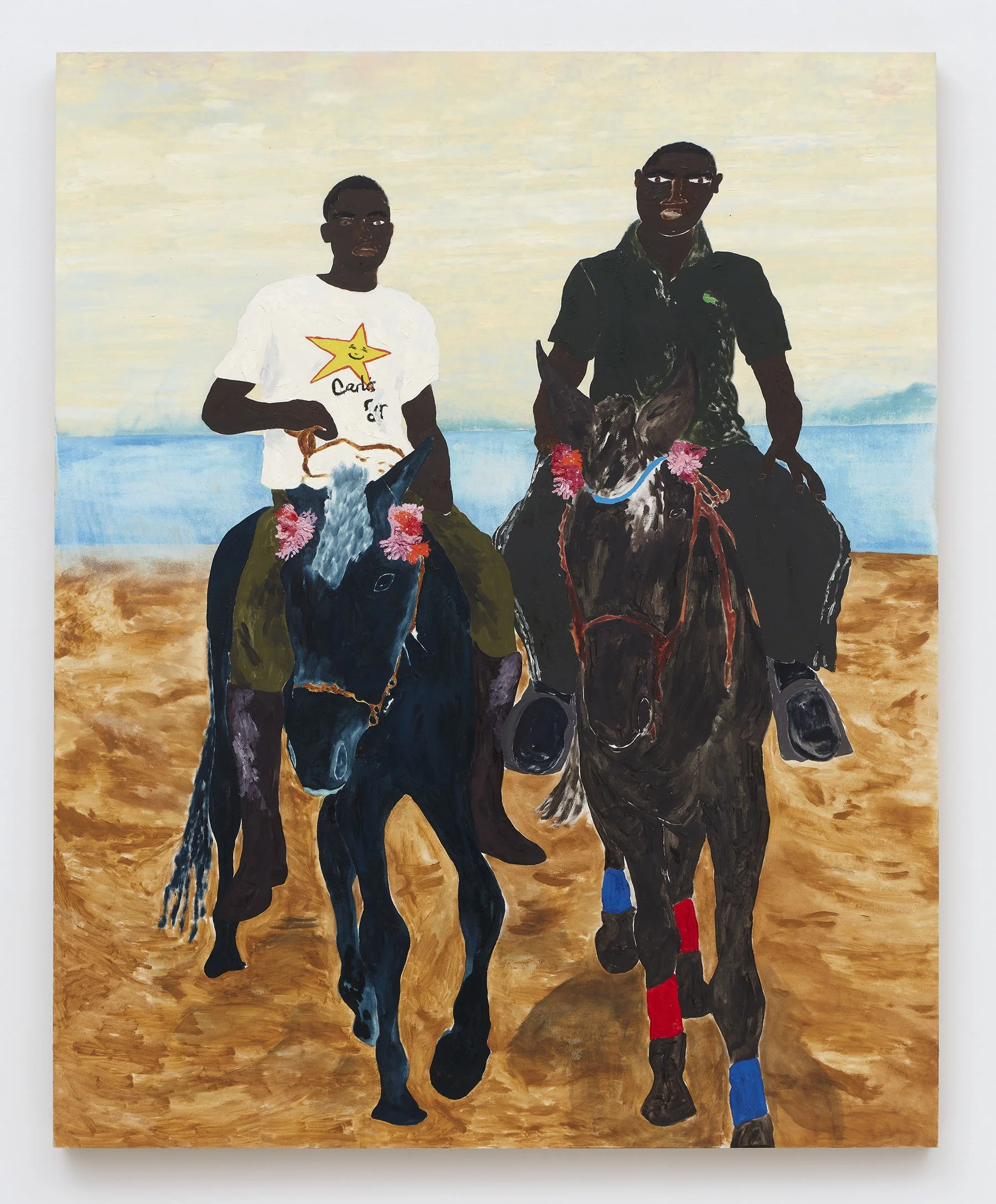  Marcus Leslie Singleton,  Joy Was In Their Hearts and Upon Their Eyelids , 2024, Oil on panel, 60 x 48 inches. Photographer: Thomas Müller, 2025. Courtesy of the artist and The Journal Gallery.&nbsp; 