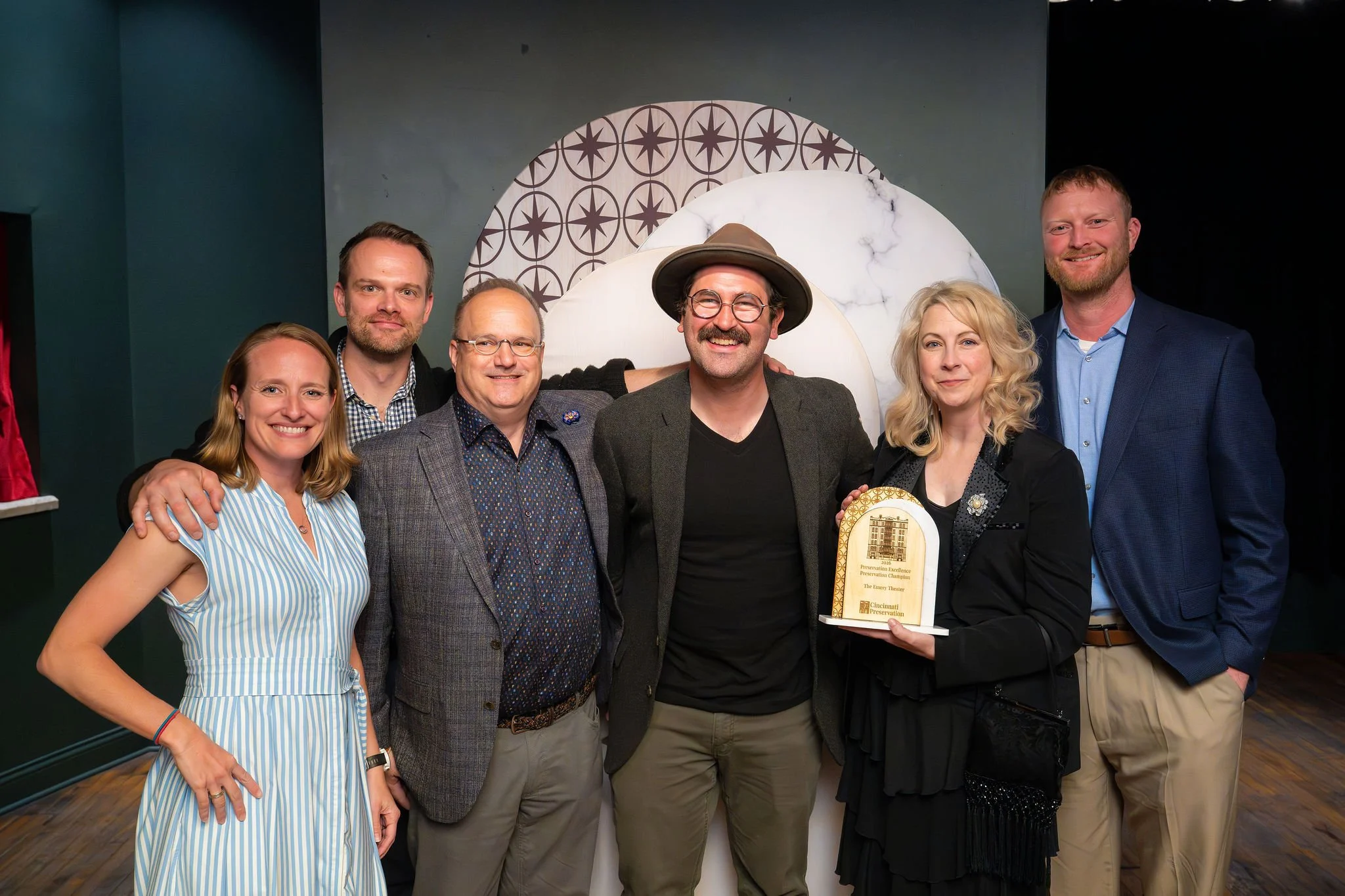 2026 Cincinnati Preservation: Melanie Pliskin, Phil Rowland, Steve Karoly, Andrew Campbell, Krista Katona Pille, Brian Schwartz