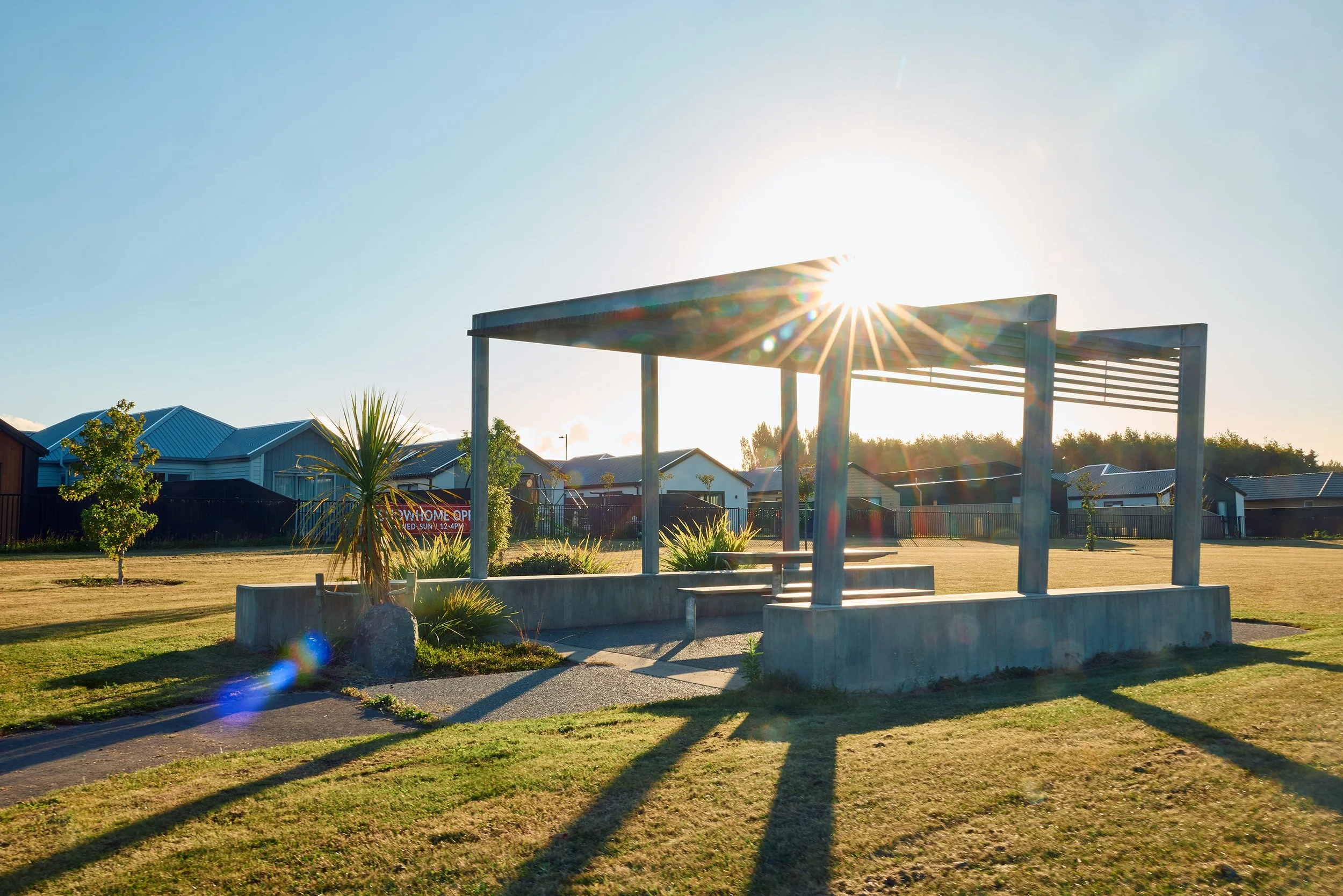 Playground and park area in Belfast Subdivision
