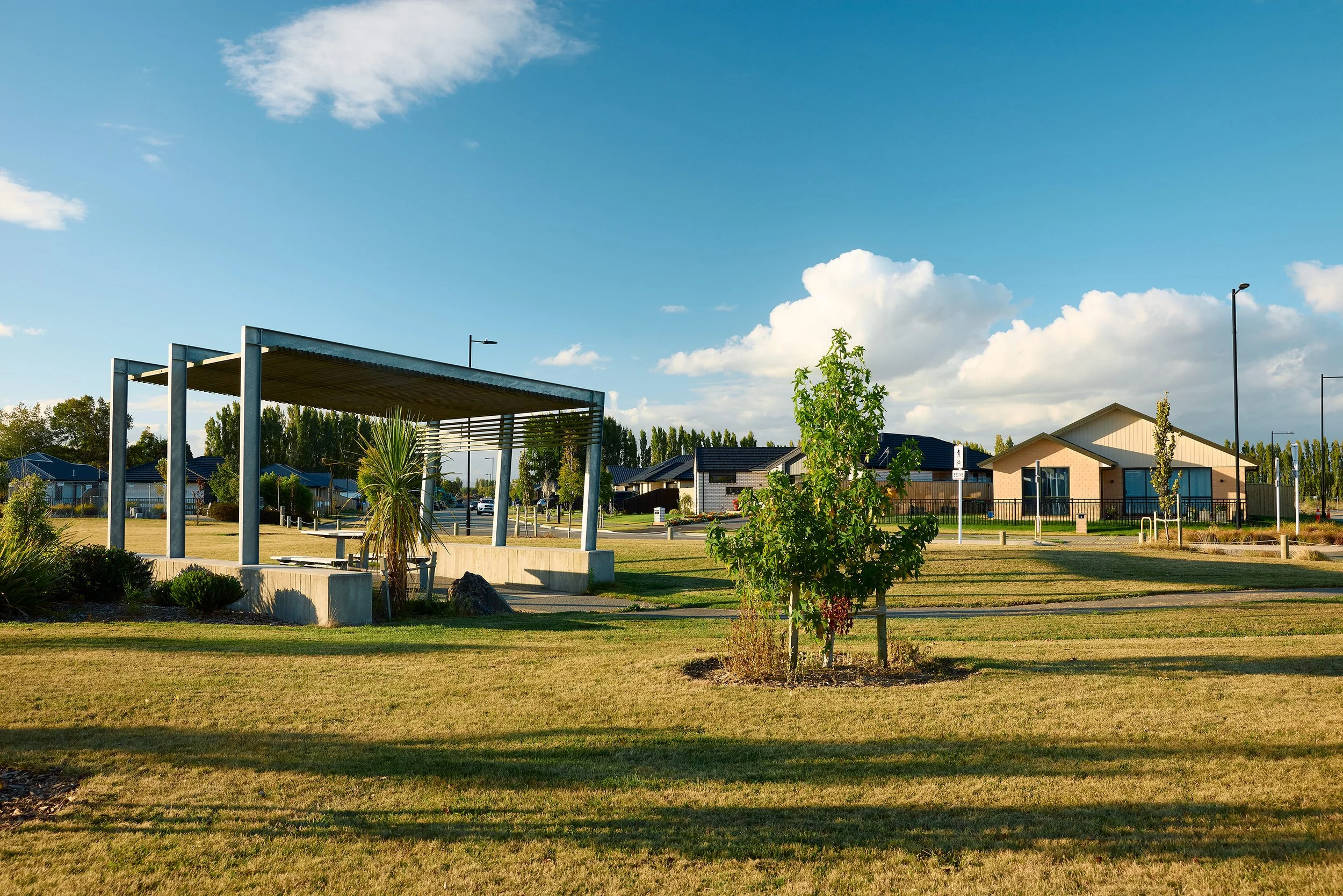 Playground and park area in Belfast Subdivision