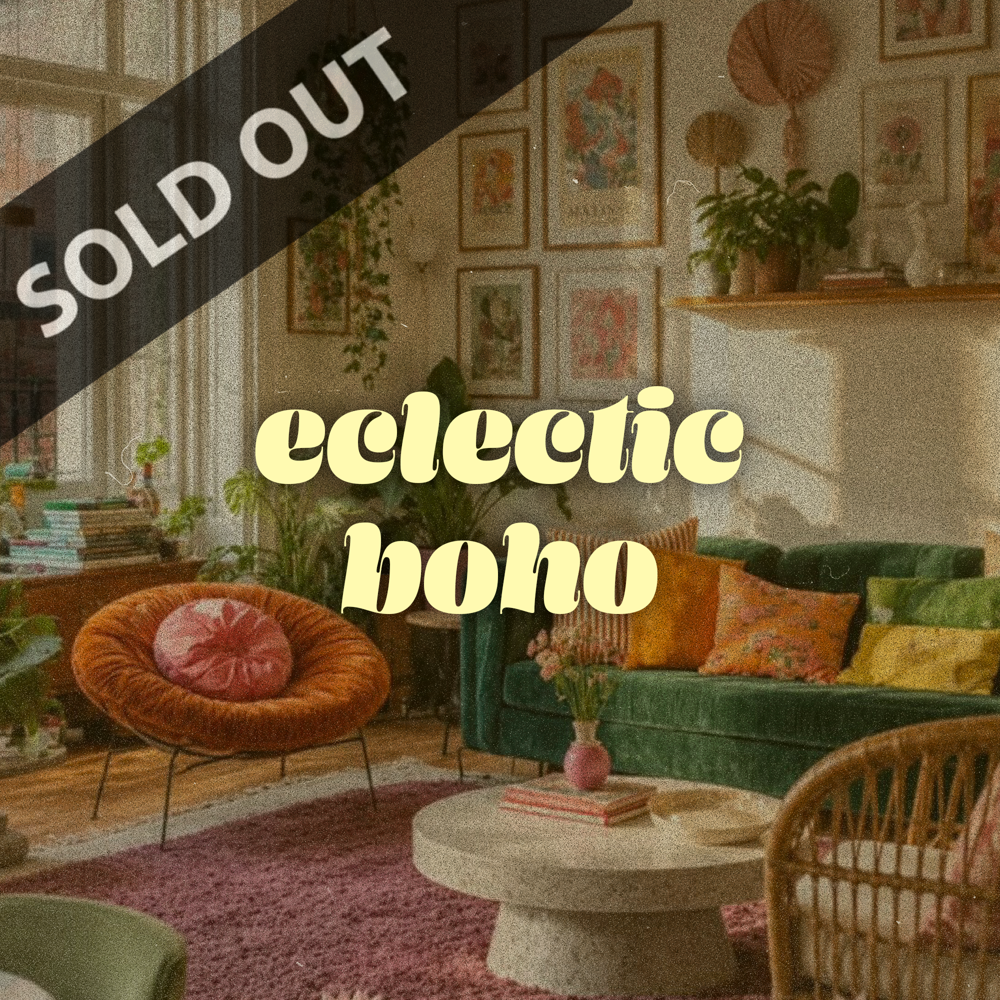 eclectic boho - premade 8pc mystery thrift bundle