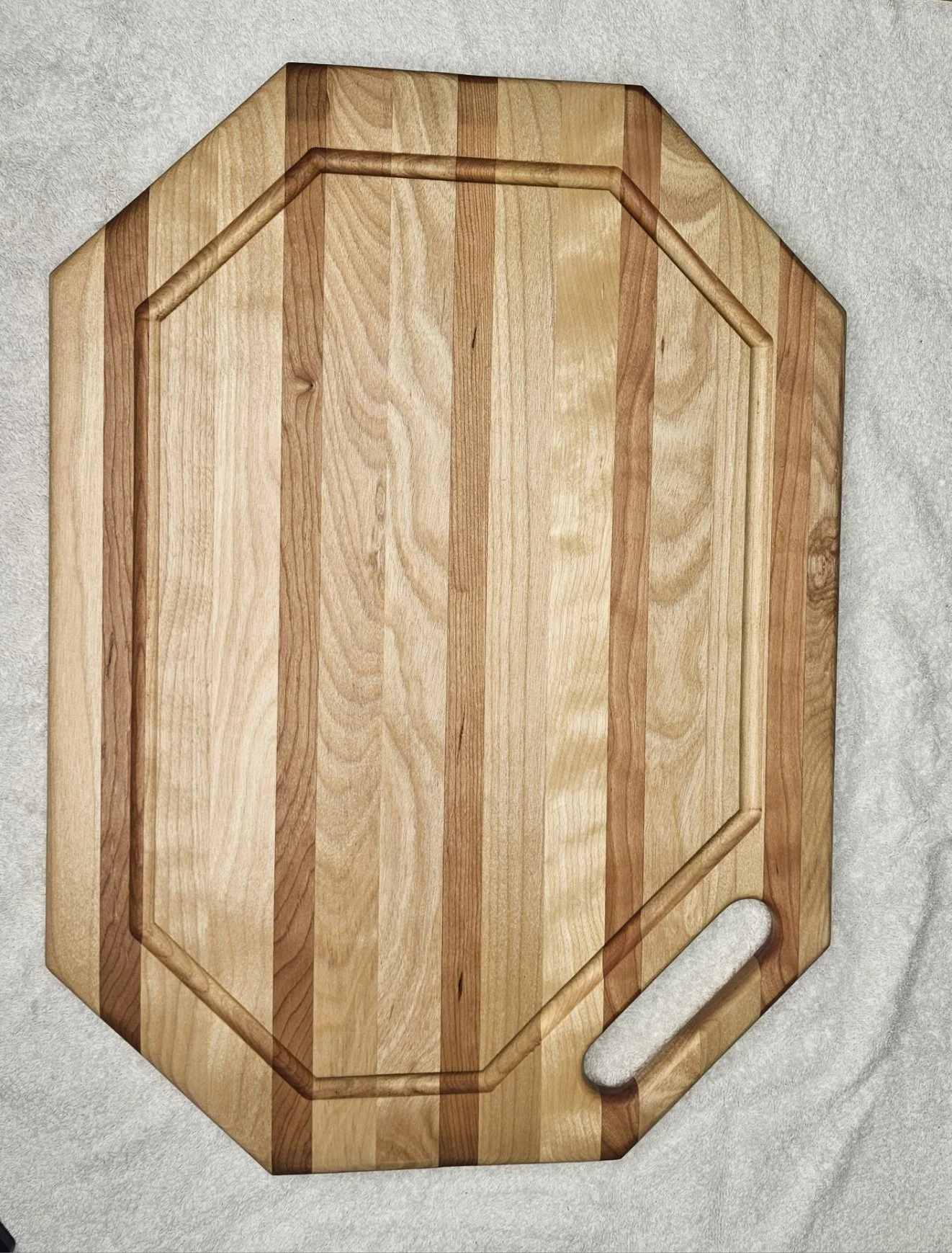Maine Correctional Industries Cutting Board 21-1/2" x 15-3/4" — Finished by Wesson Knives