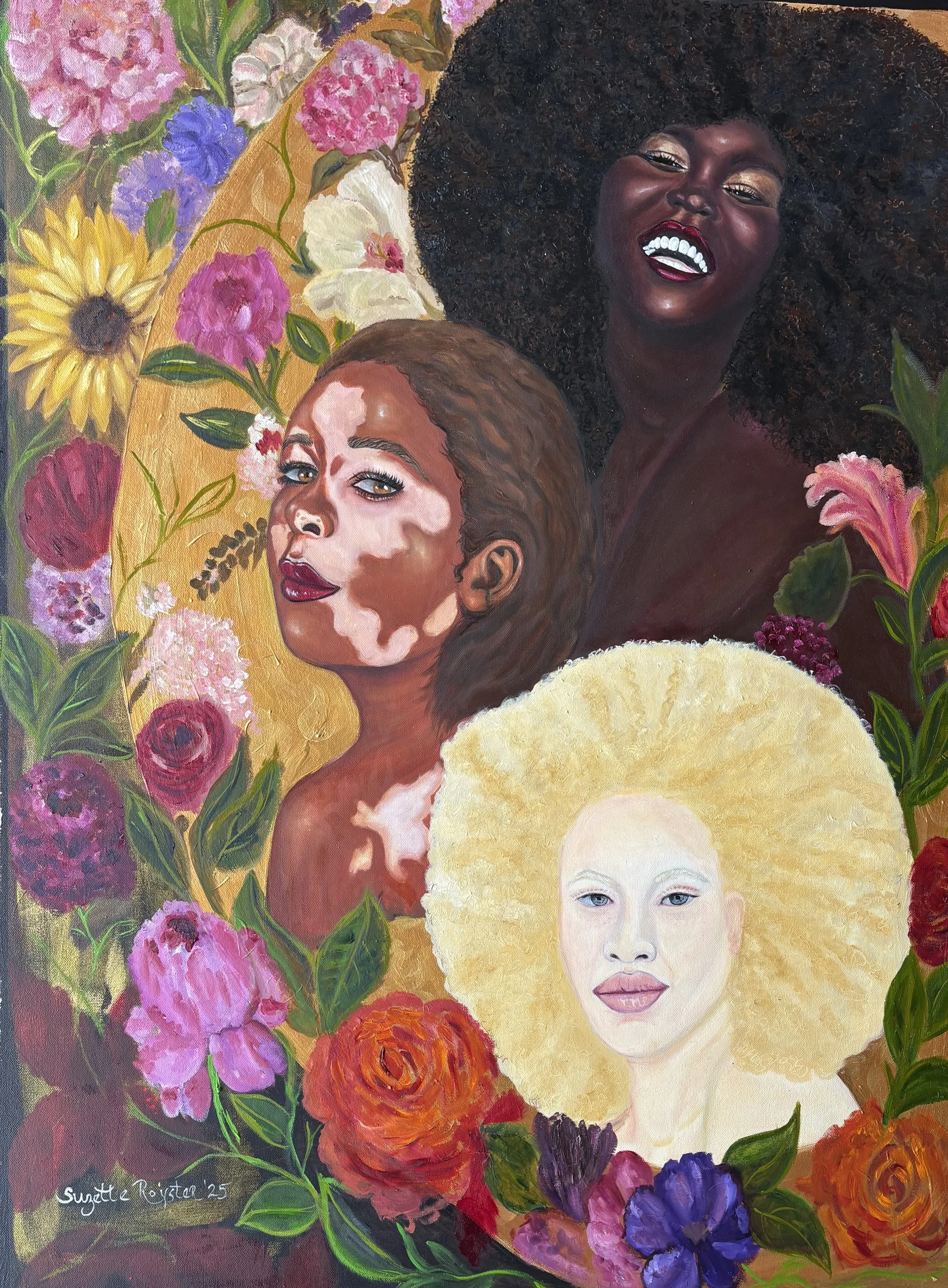 Hues United in Joyful Bloom