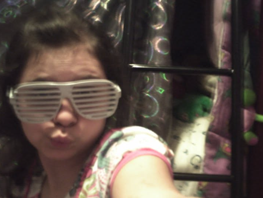 This was Kristina Angel's old myspace photo.
