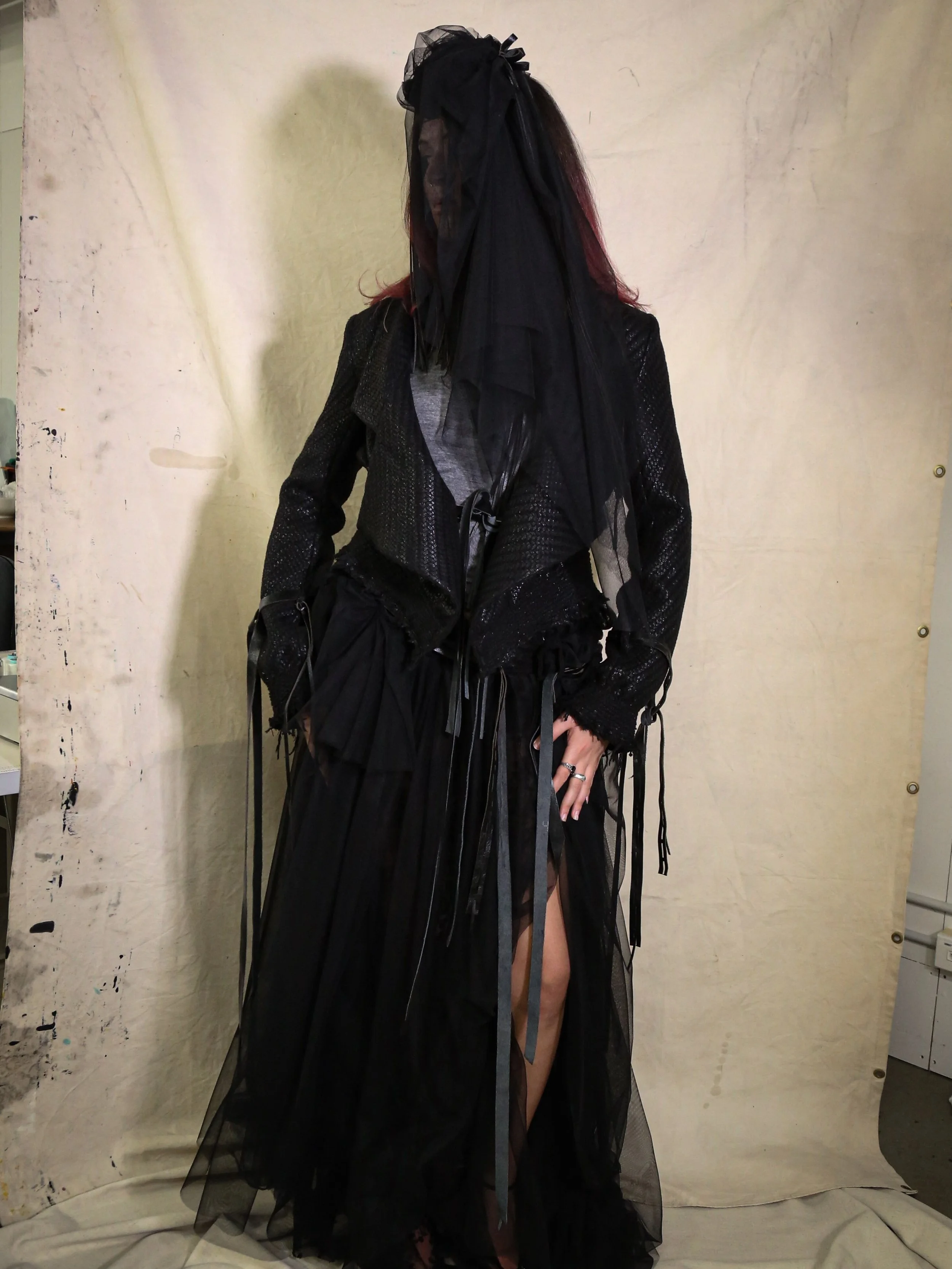 Look Five: The False Self, Graduate Collection 

Based on D.W Winnicott&rsquo;s theory of The False Self, and how that applies to contemporary fashion and self expression. 

Modelled by @ur4evamuse