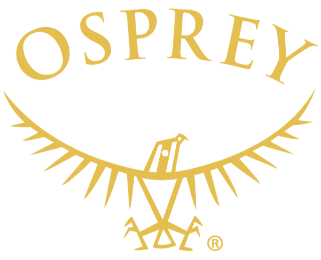 Osprey logo featuring a stylized eagle with outstretched wings and a large 'Osprey' text above.