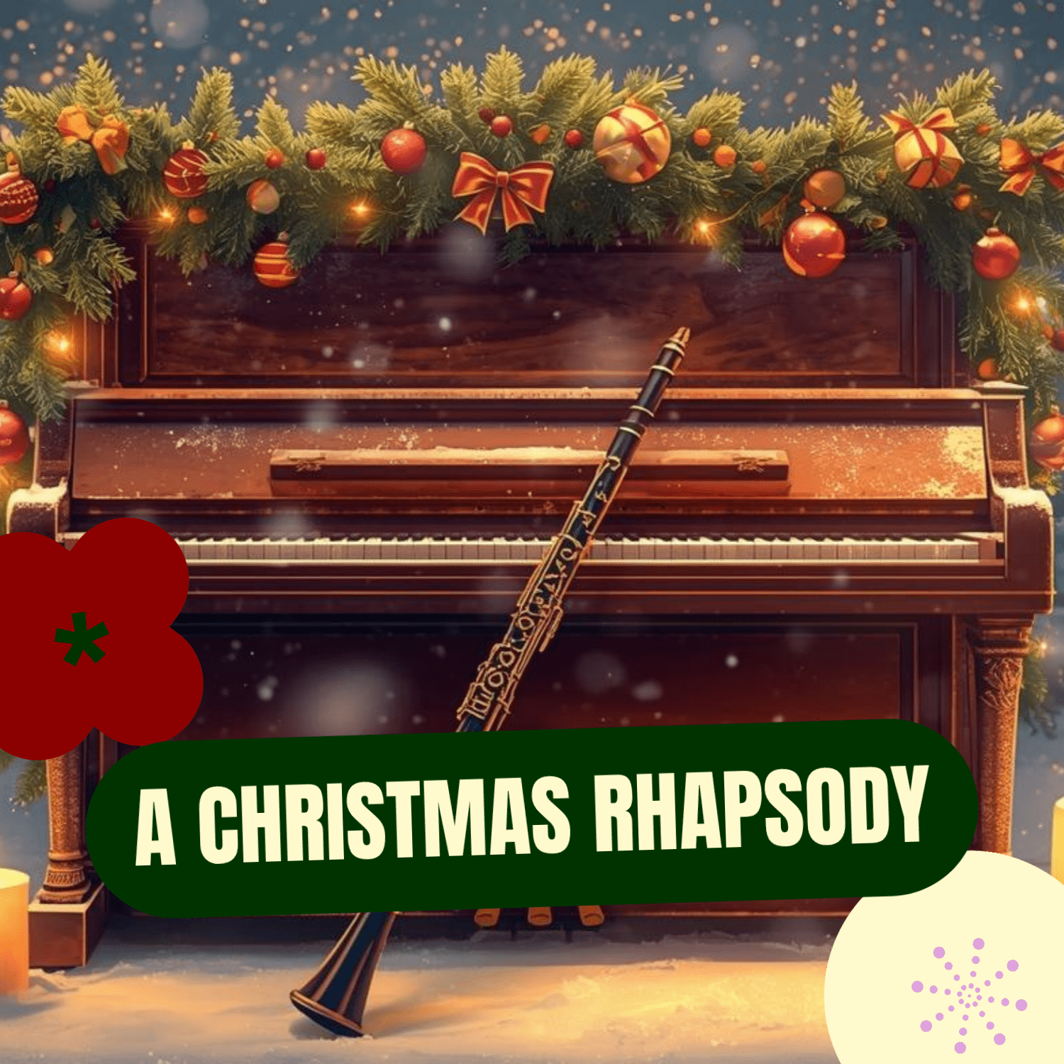 A Christmas Rhapsody for Clarinet & Piano