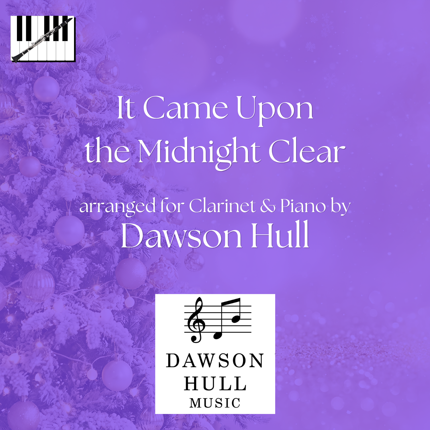 It Came Upon the Midnight Clear arranged for Clarinet & Piano