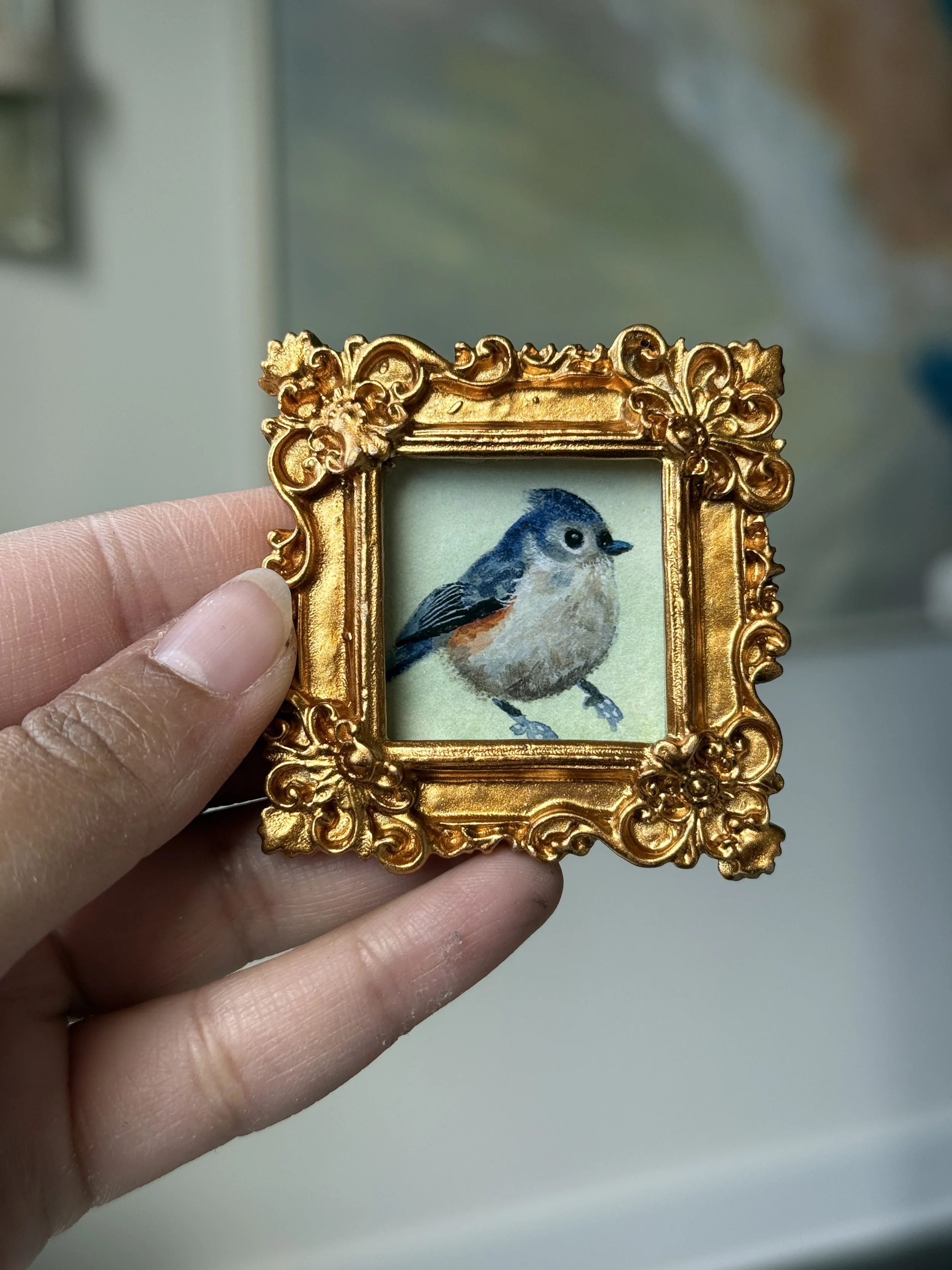Tufted Titmouse Framed Print