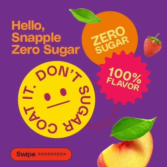 SNAPPLE ZERO SUGAR