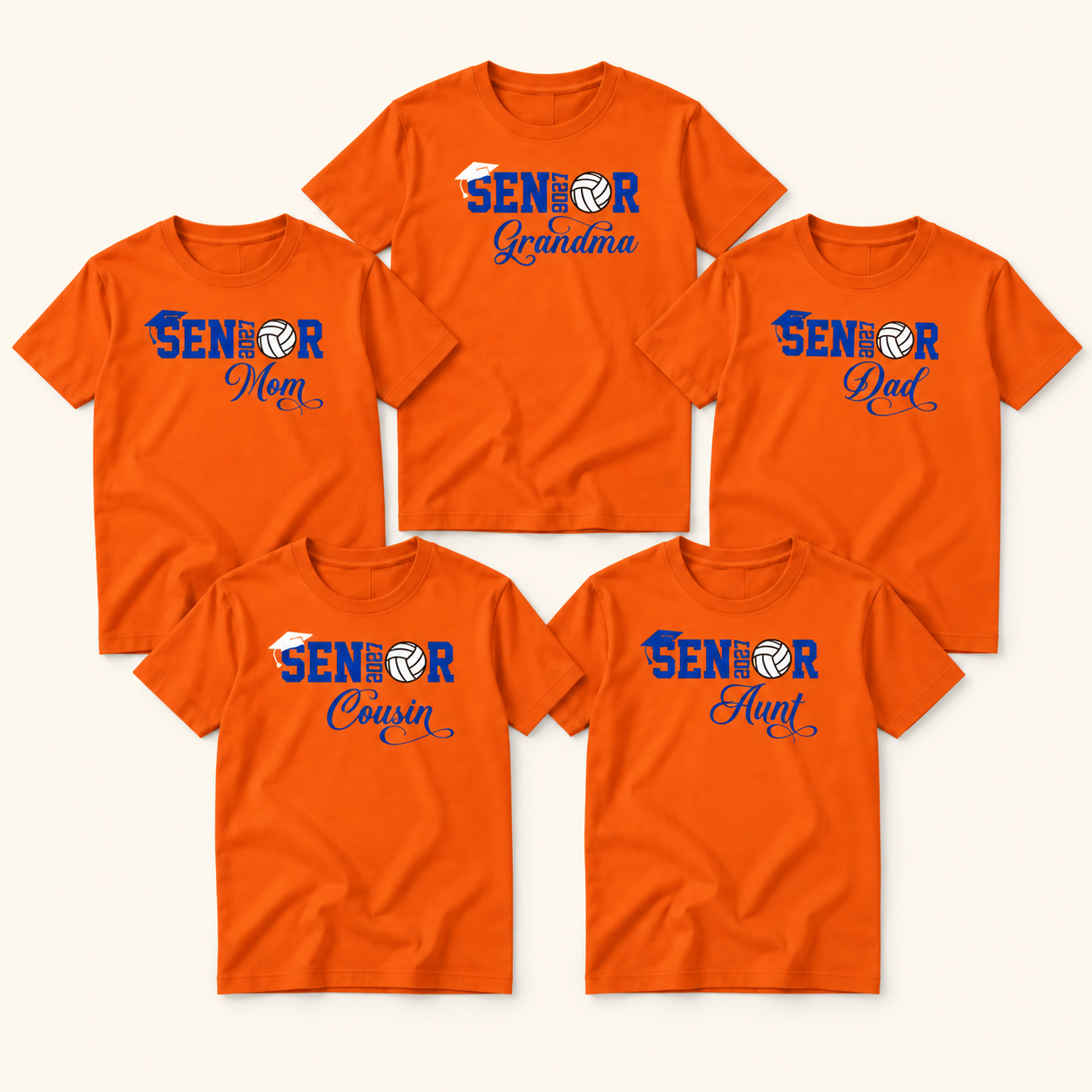 Senior Volleyball Family Shirt