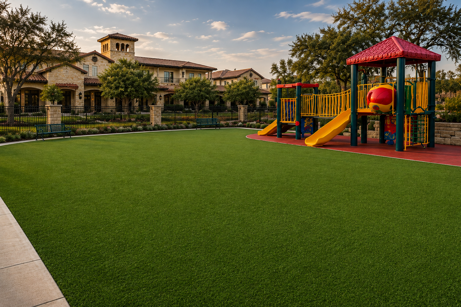 Cushioned Playscapes