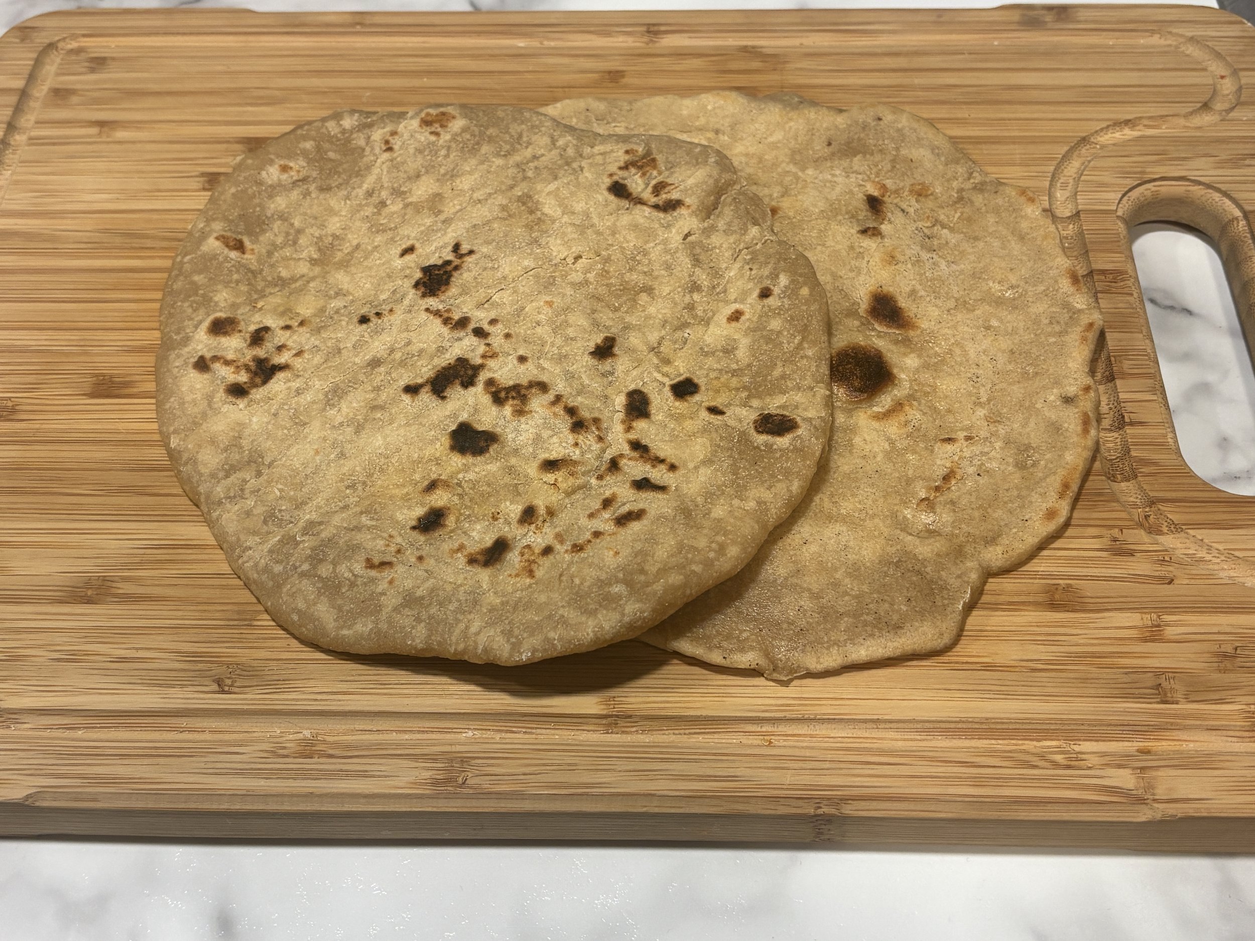 Easy Fresh-Milled Flour Flatbread