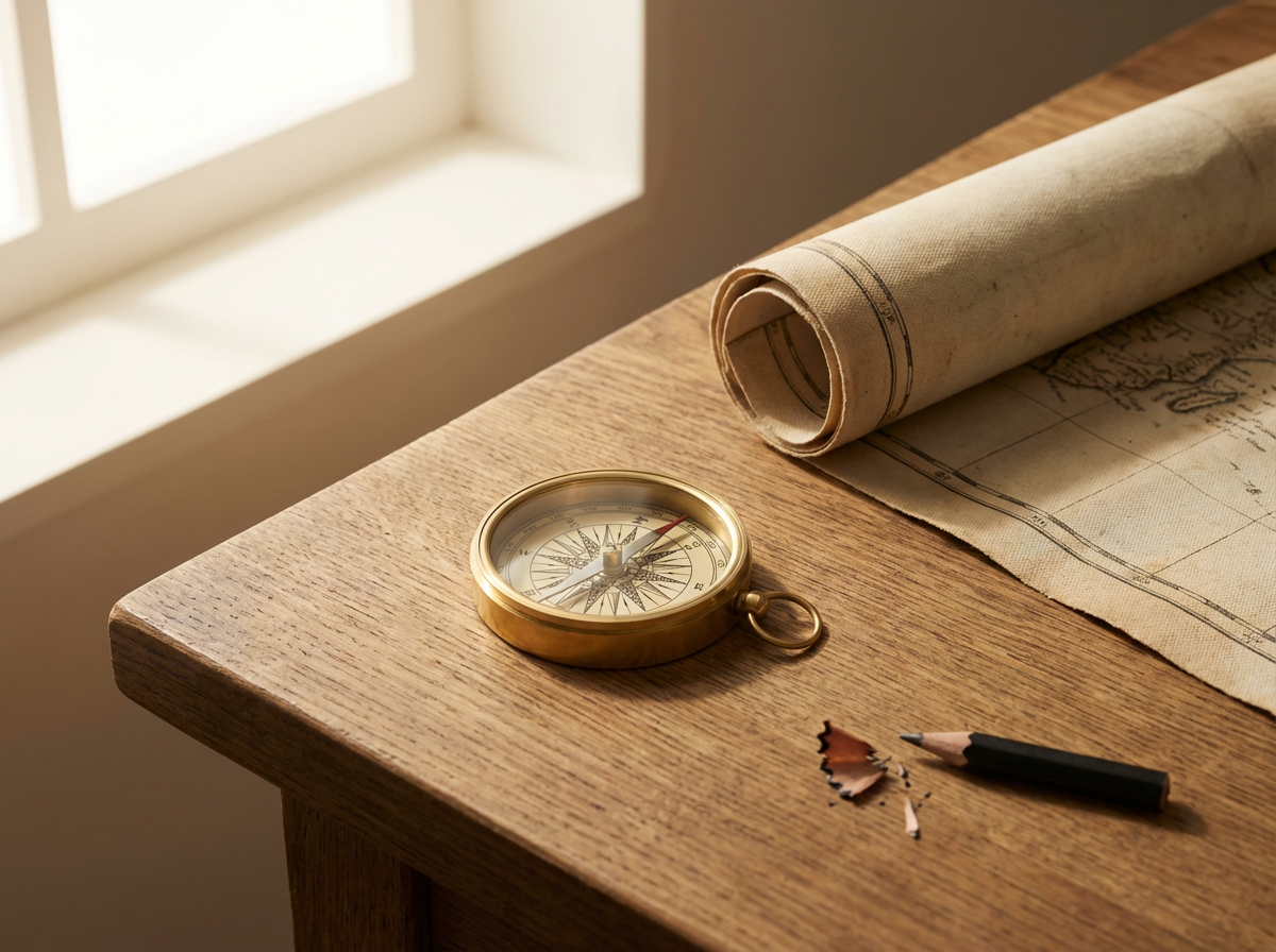 Brass Compass