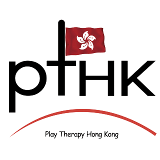 Hong Kong flag above a computer screen displaying a website with the title 'Path'. scrolling text includes options like 'Play', 'Therapy', and 'Hong Kong'.