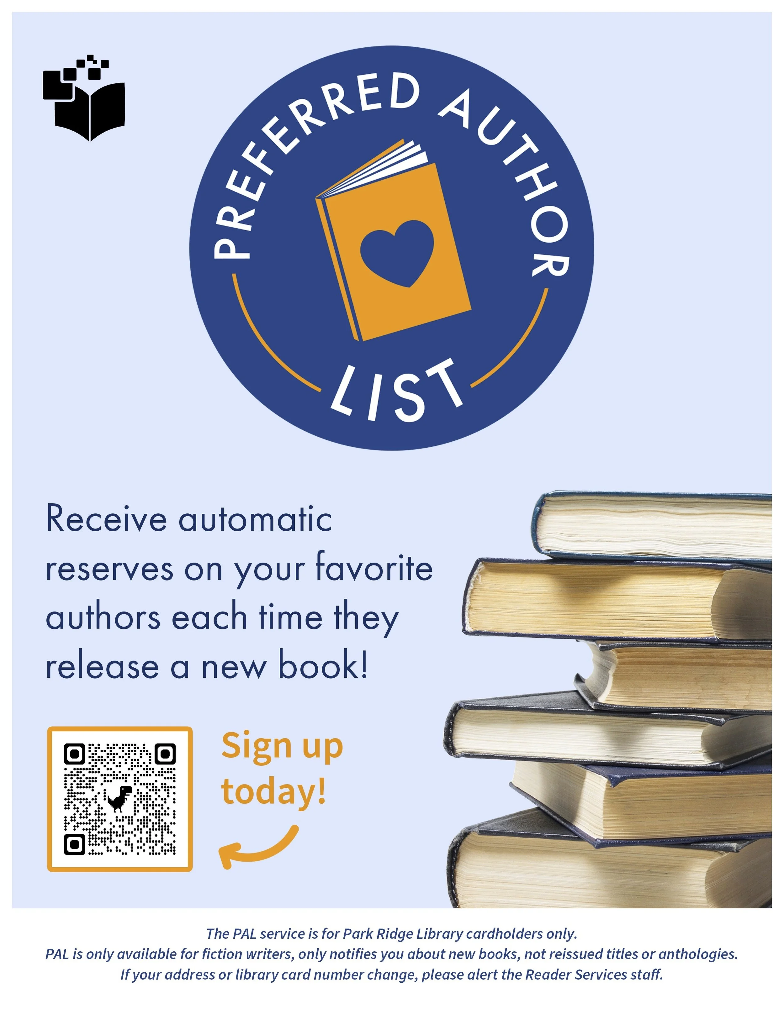Preferred Author List Flyer