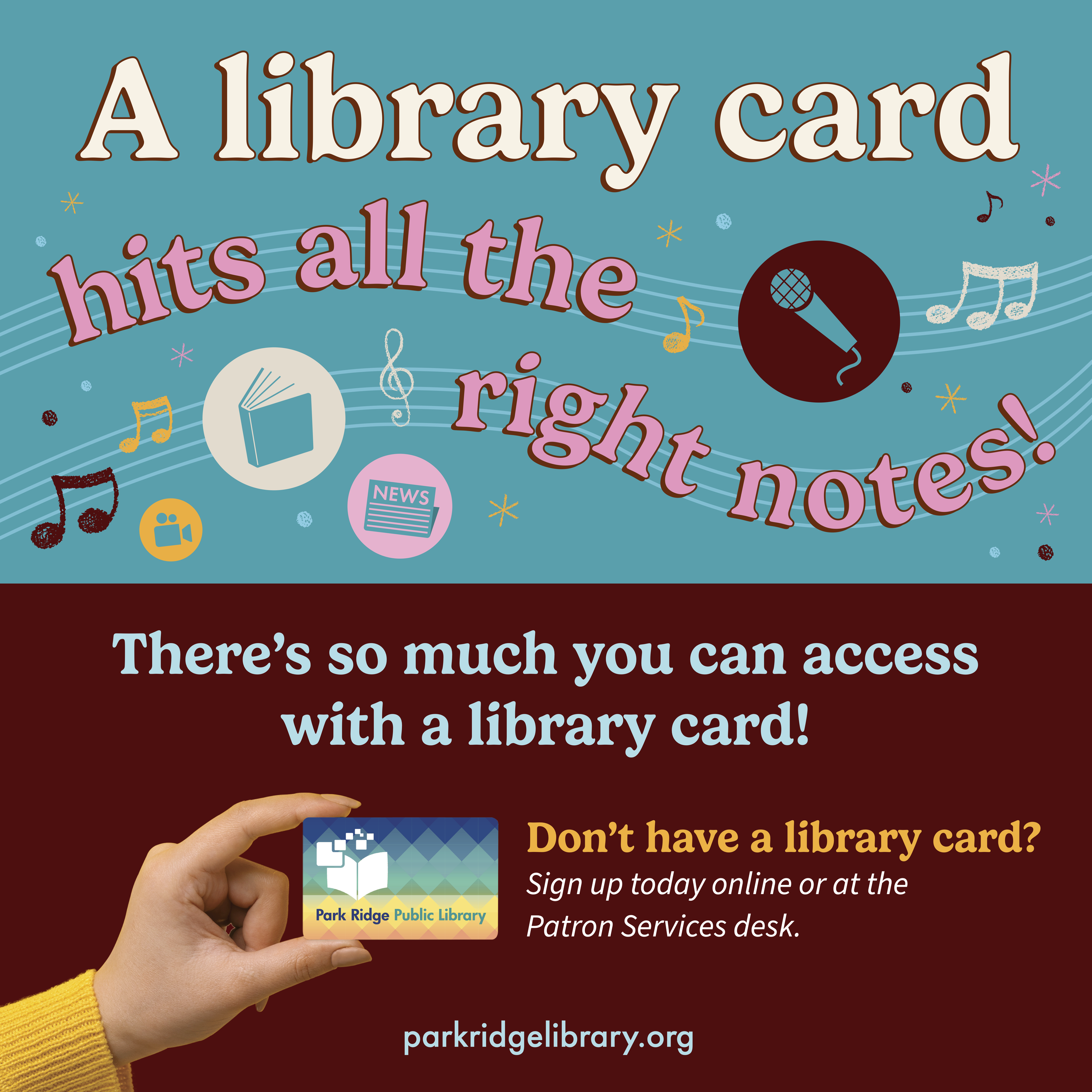 Library Card Sign-Up Month '26 Instagram