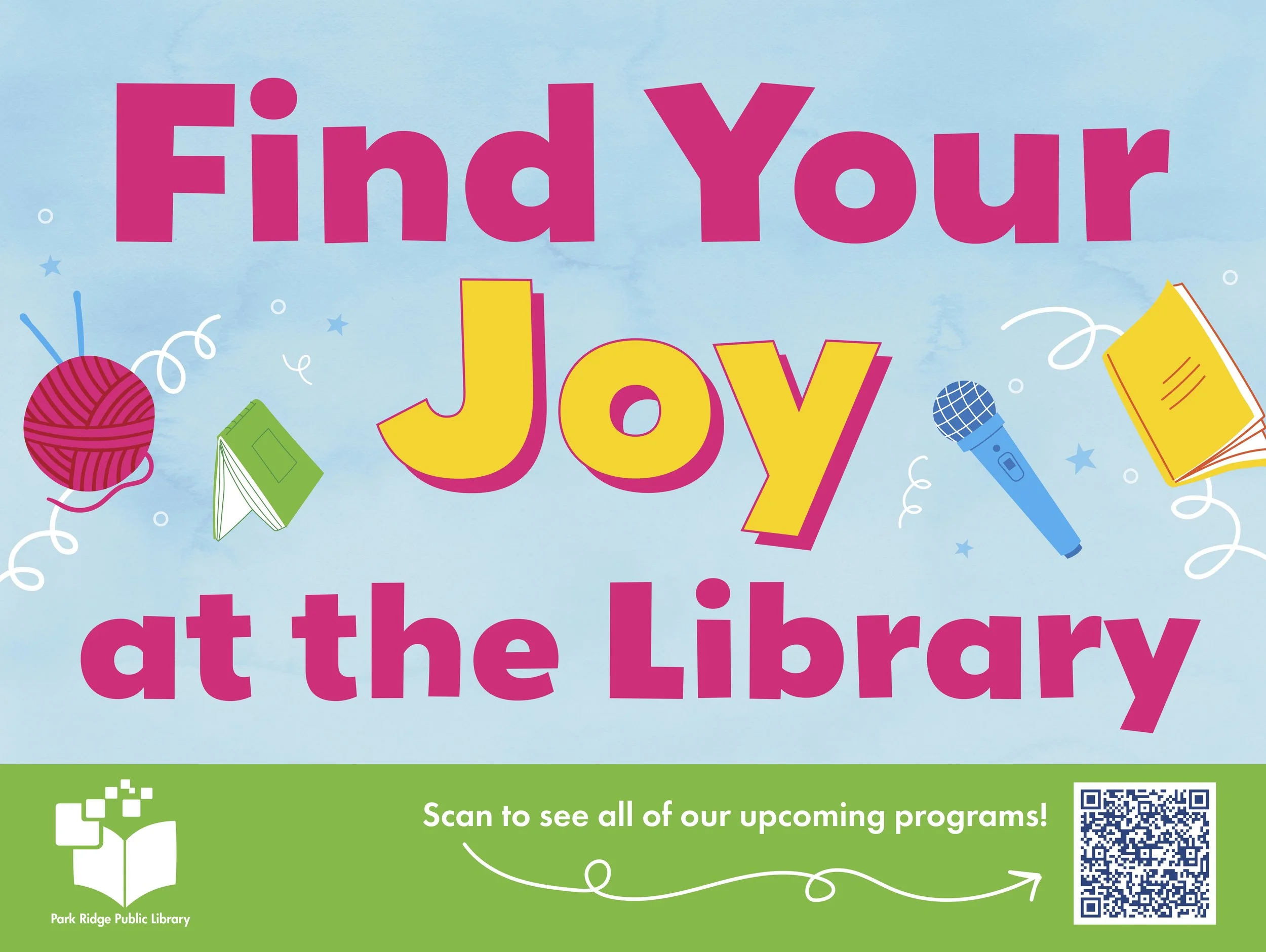 National Library Week '26 Yard Sign