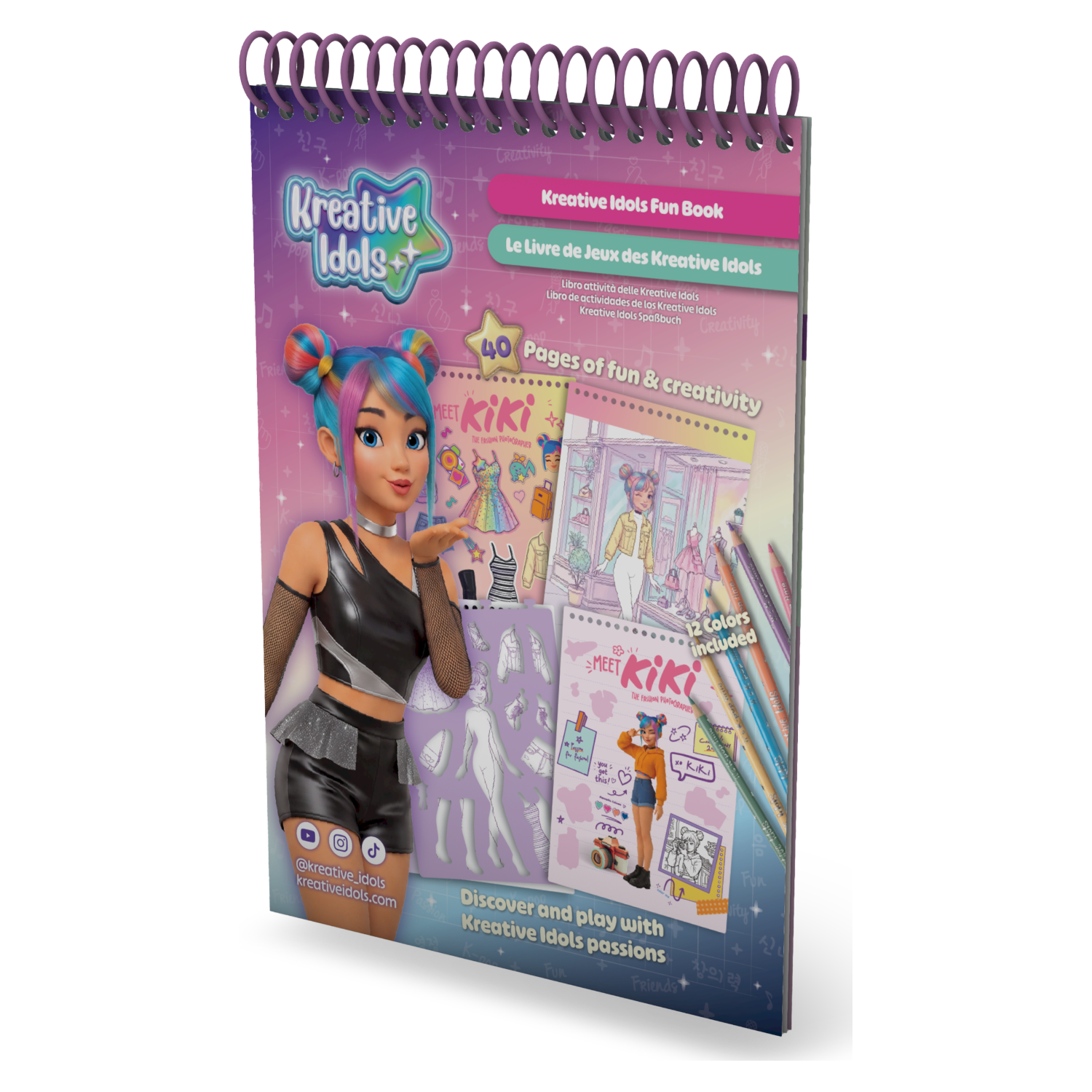 Kreative Idols Fun Book