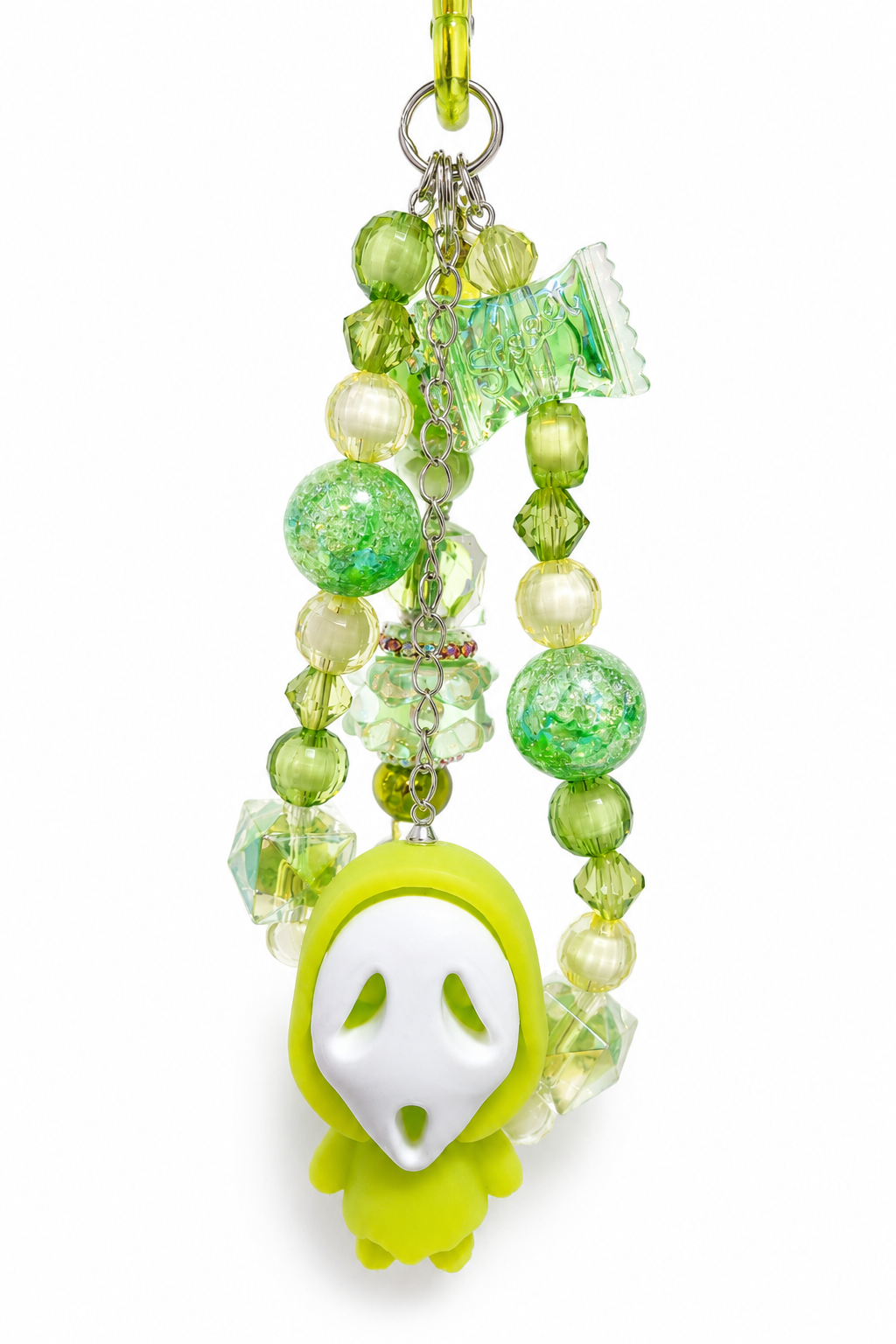 Green Ghostie Keychain