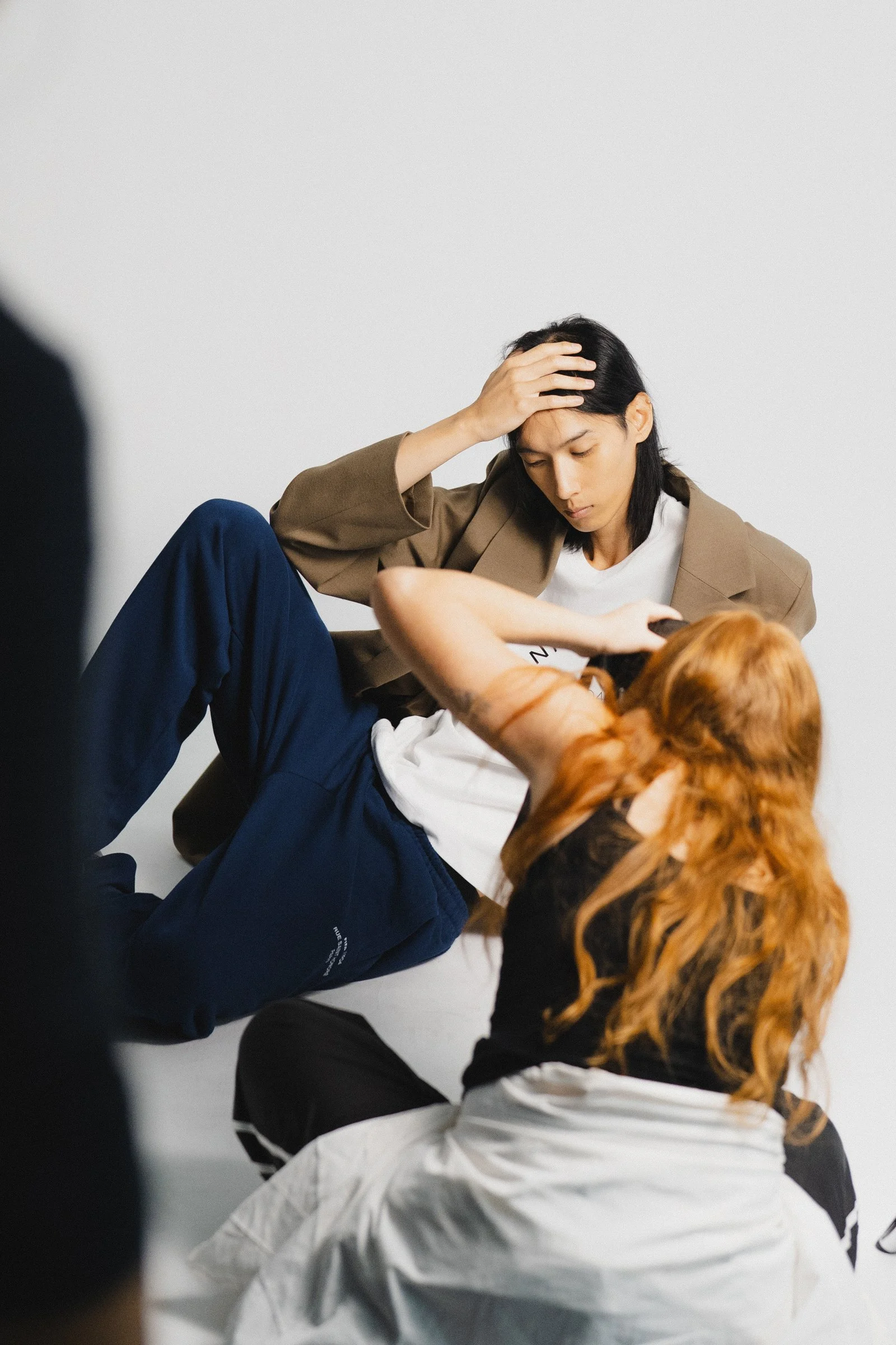 Sooleen Park for V-FILES FIFA 1904 LOOKBOOK in NEW YORK