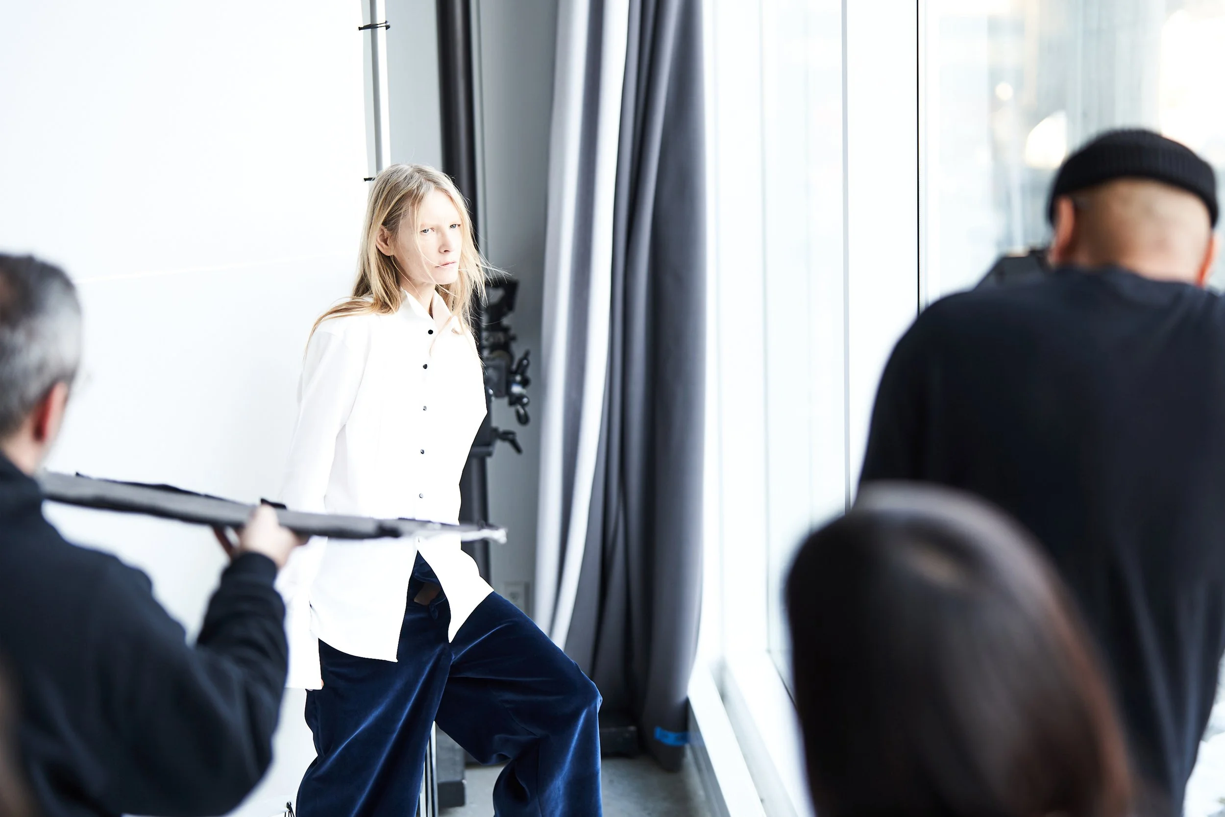 BTS of Kirsten Owen for Vogue Portugal 
