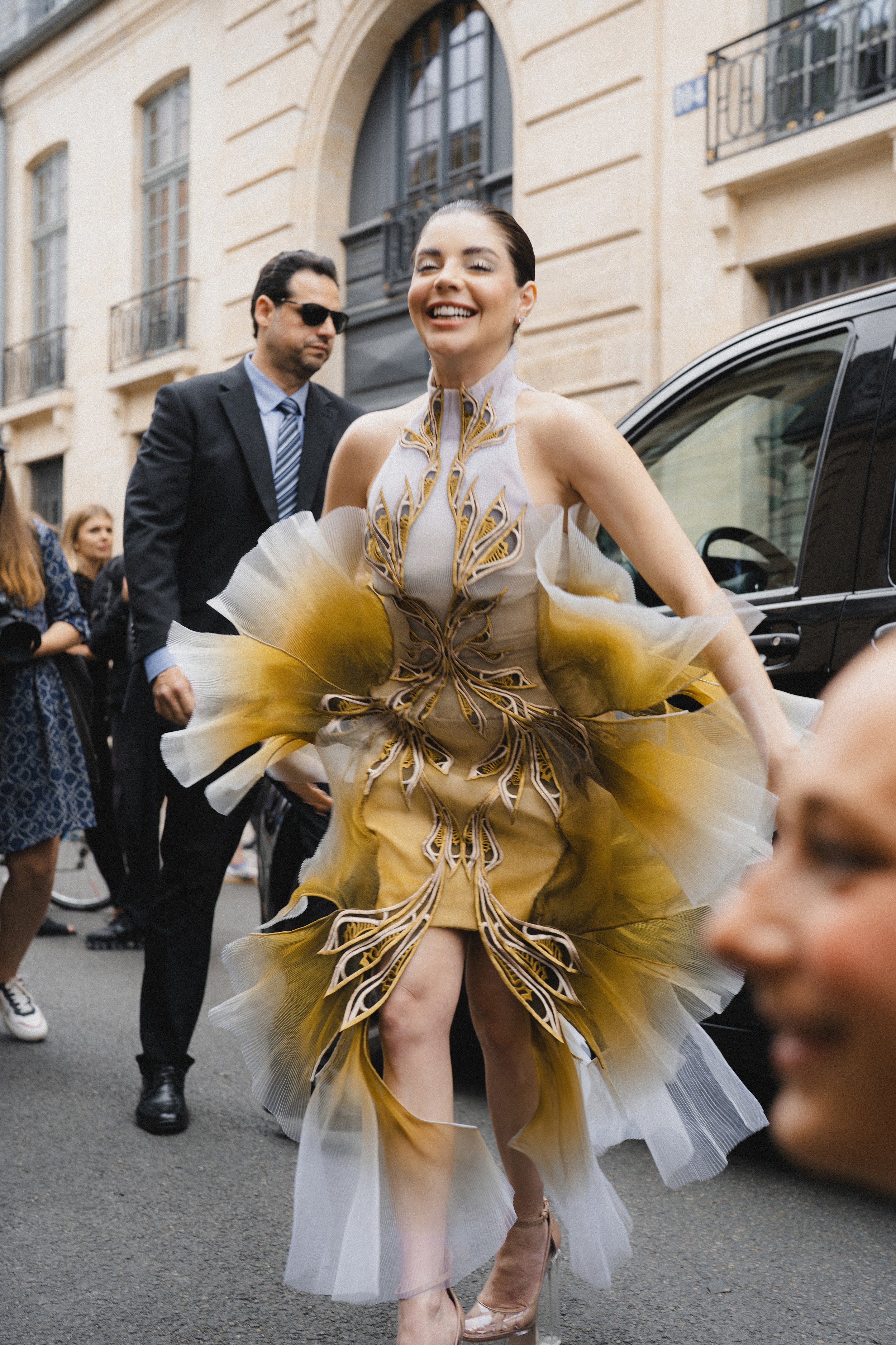 At Iris van Herpen SS26 in Paris
Paris Fashion Week