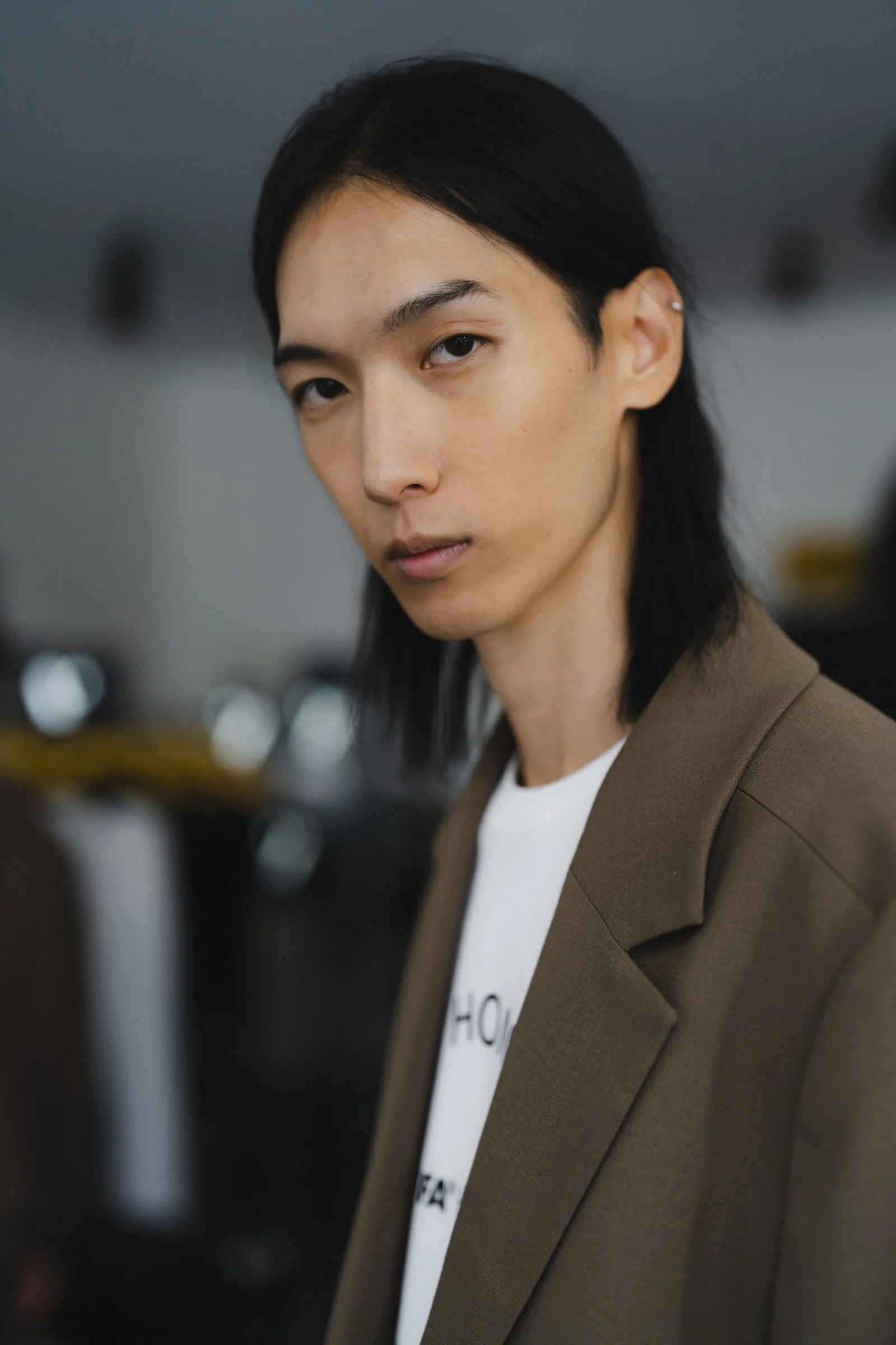 Sooleen Park for V-FILES FIFA 1904 LOOKBOOK in NEW YORK