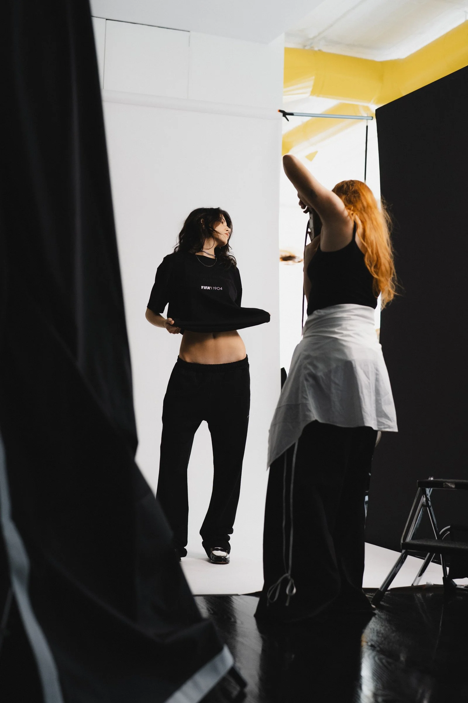Jess for V-FILES FIFA 1904 LOOKBOOK in NEW YORK