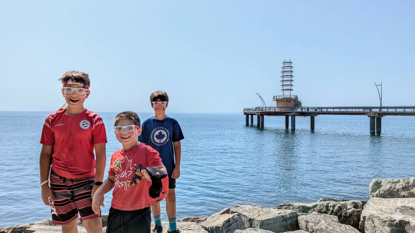 Burlington, Ontario waterfront.