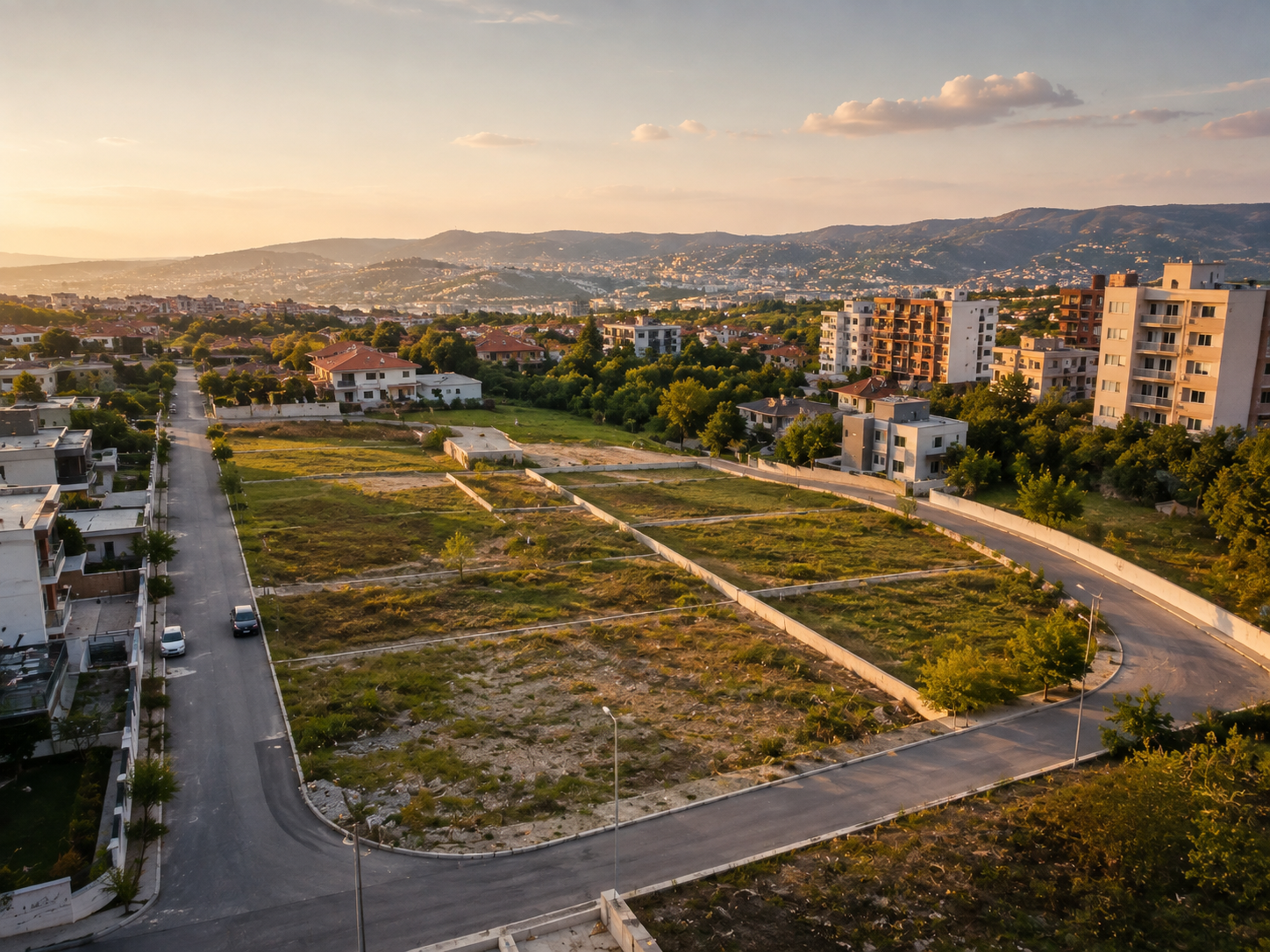 Terrains en zone urbaines